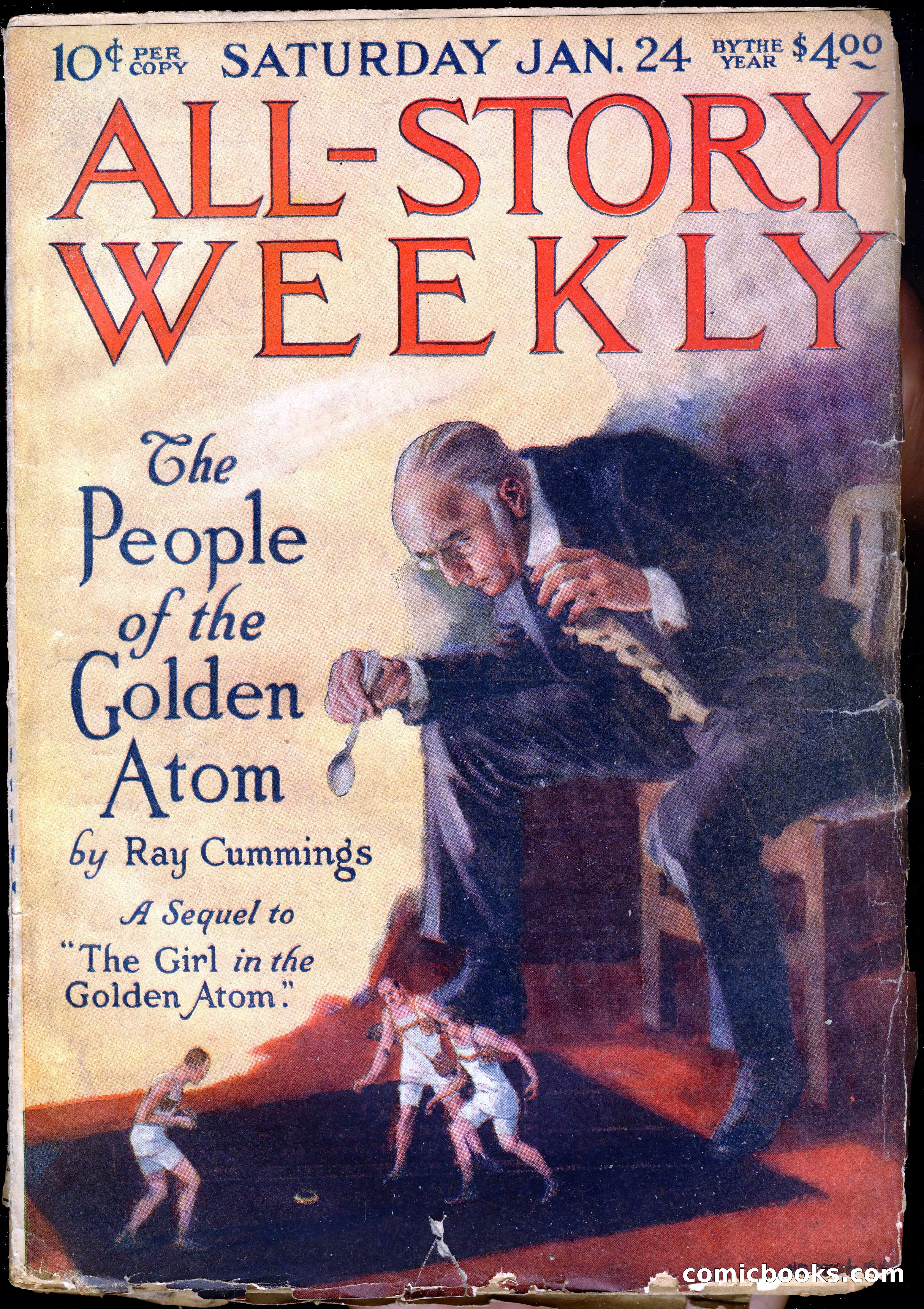 All-Story Cavalier Weekly, "The Double Dealer" — page 286 of 310