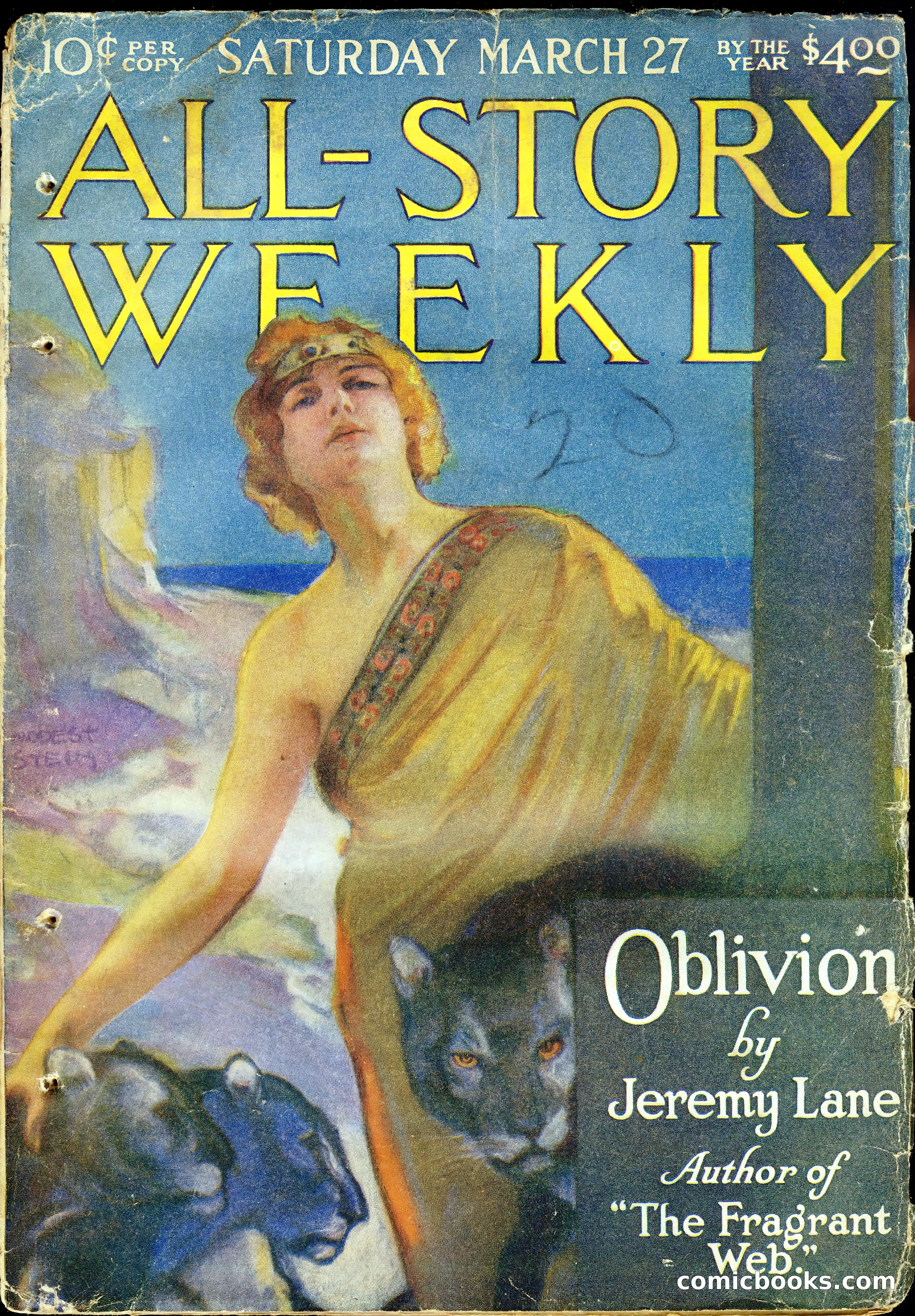 All-Story Cavalier Weekly, "The Double Dealer" — page 295 of 310