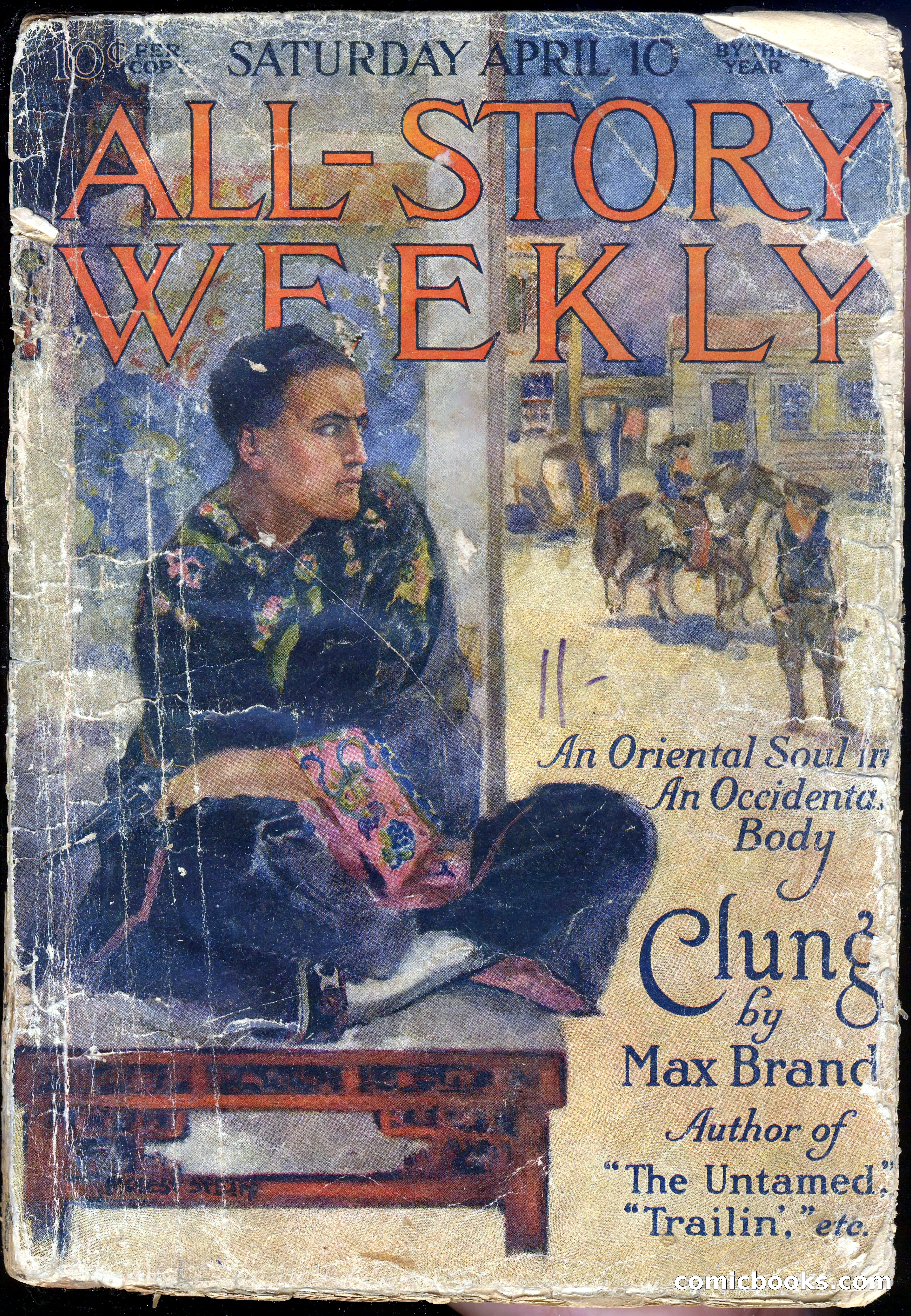 All-Story Cavalier Weekly, "The Double Dealer" — page 296 of 310