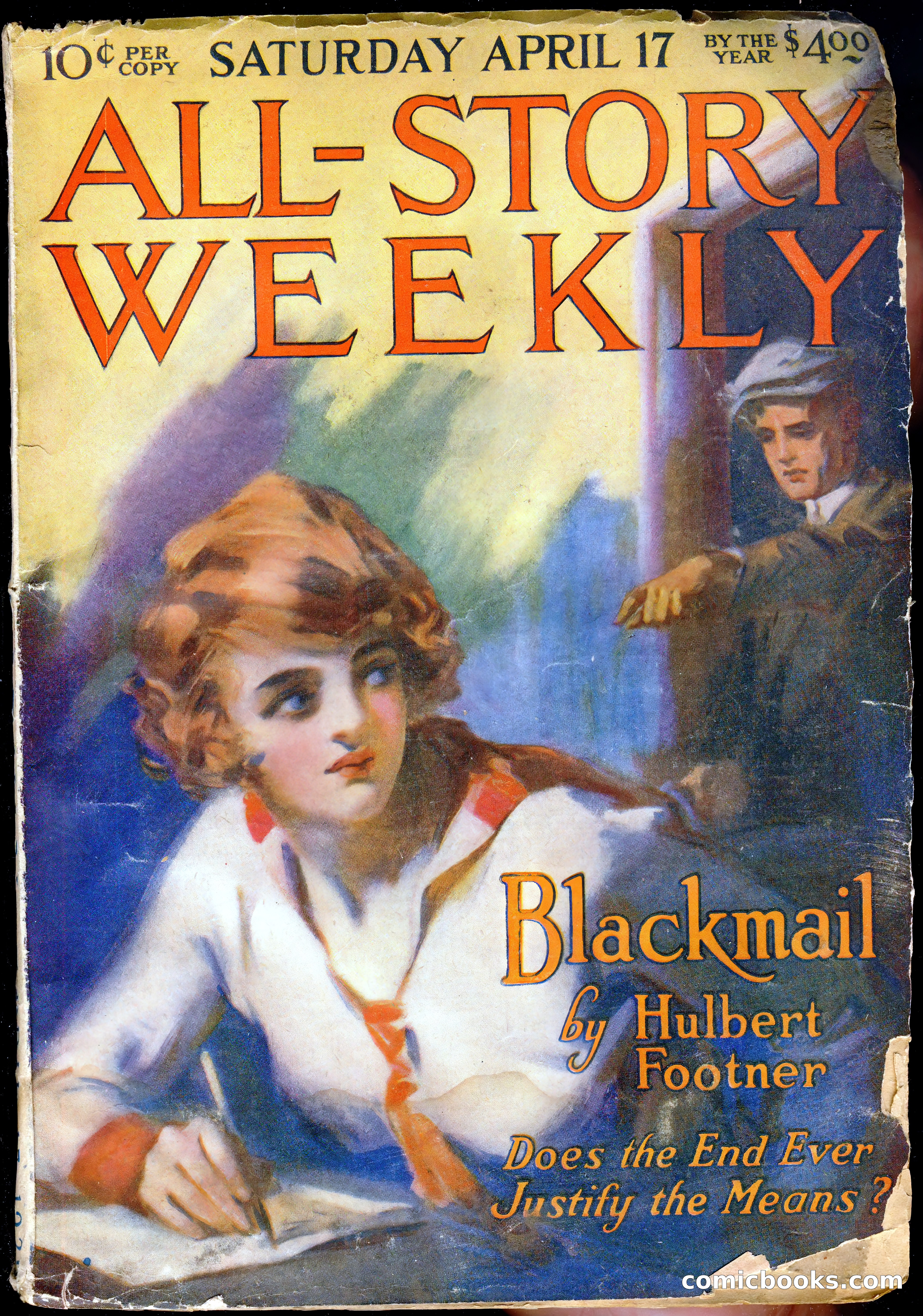 All-Story Cavalier Weekly, "The Double Dealer" — page 297 of 310