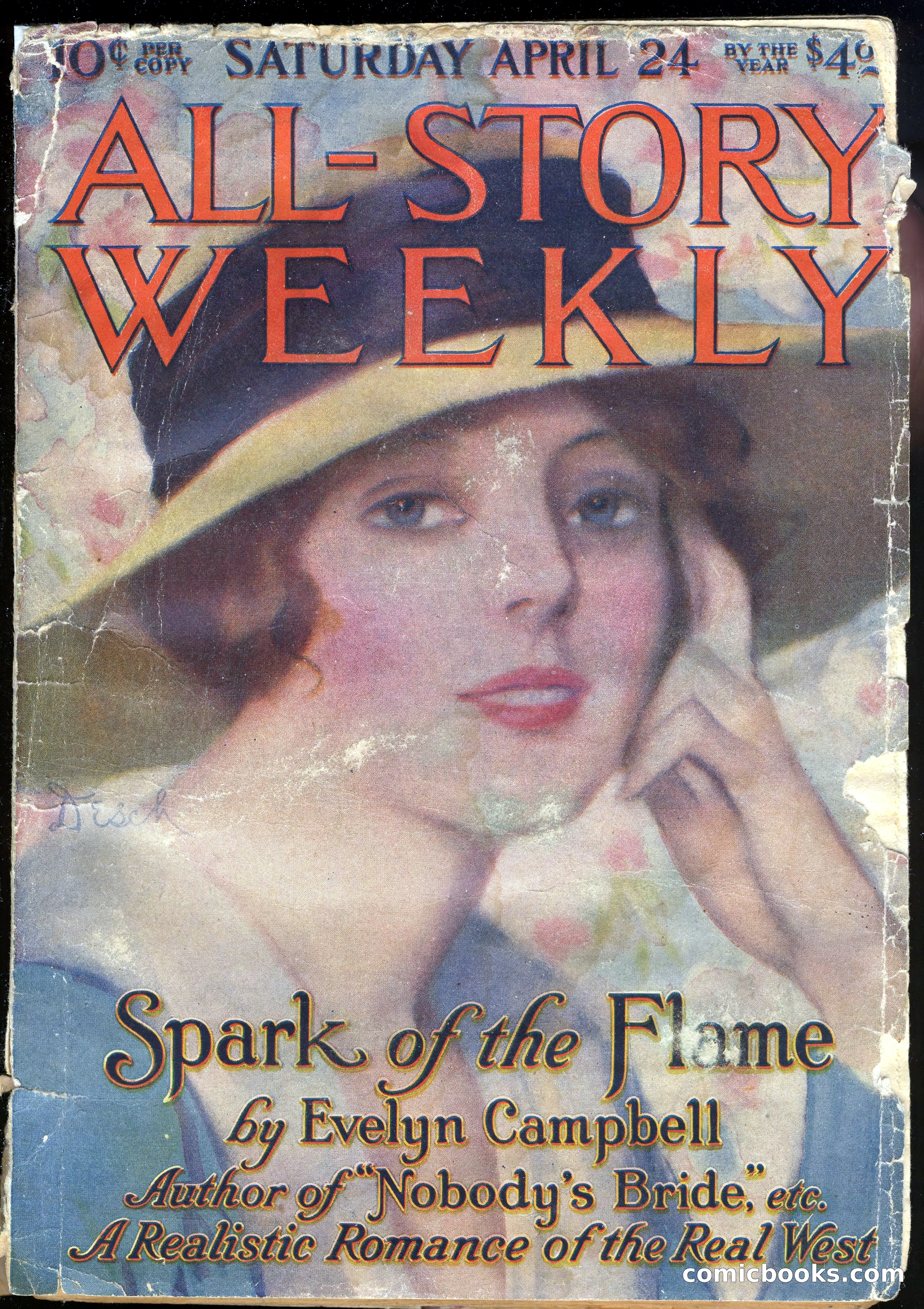 All-Story Cavalier Weekly, "The Double Dealer" — page 298 of 310