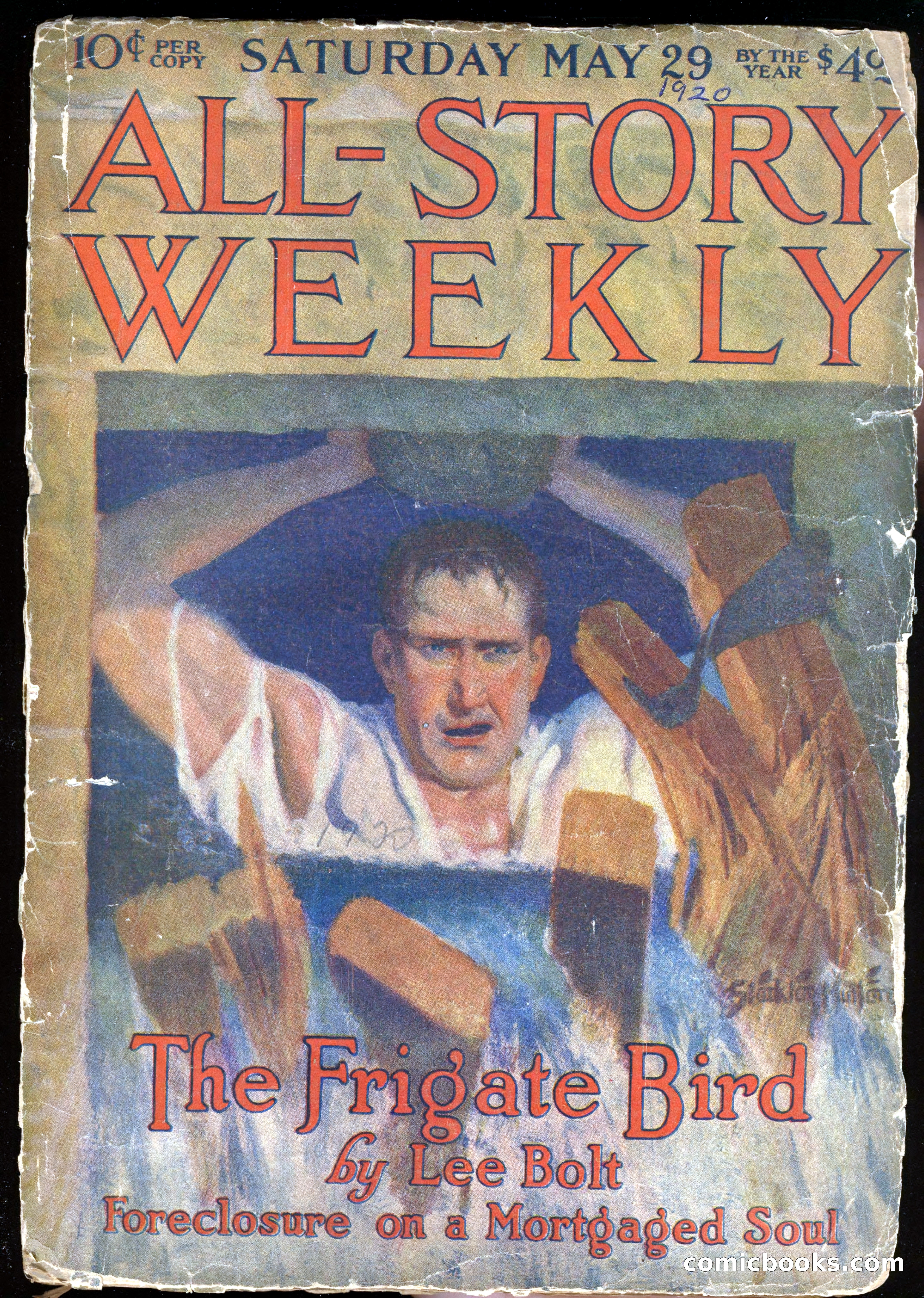 All-Story Cavalier Weekly, "The Double Dealer" — page 303 of 310