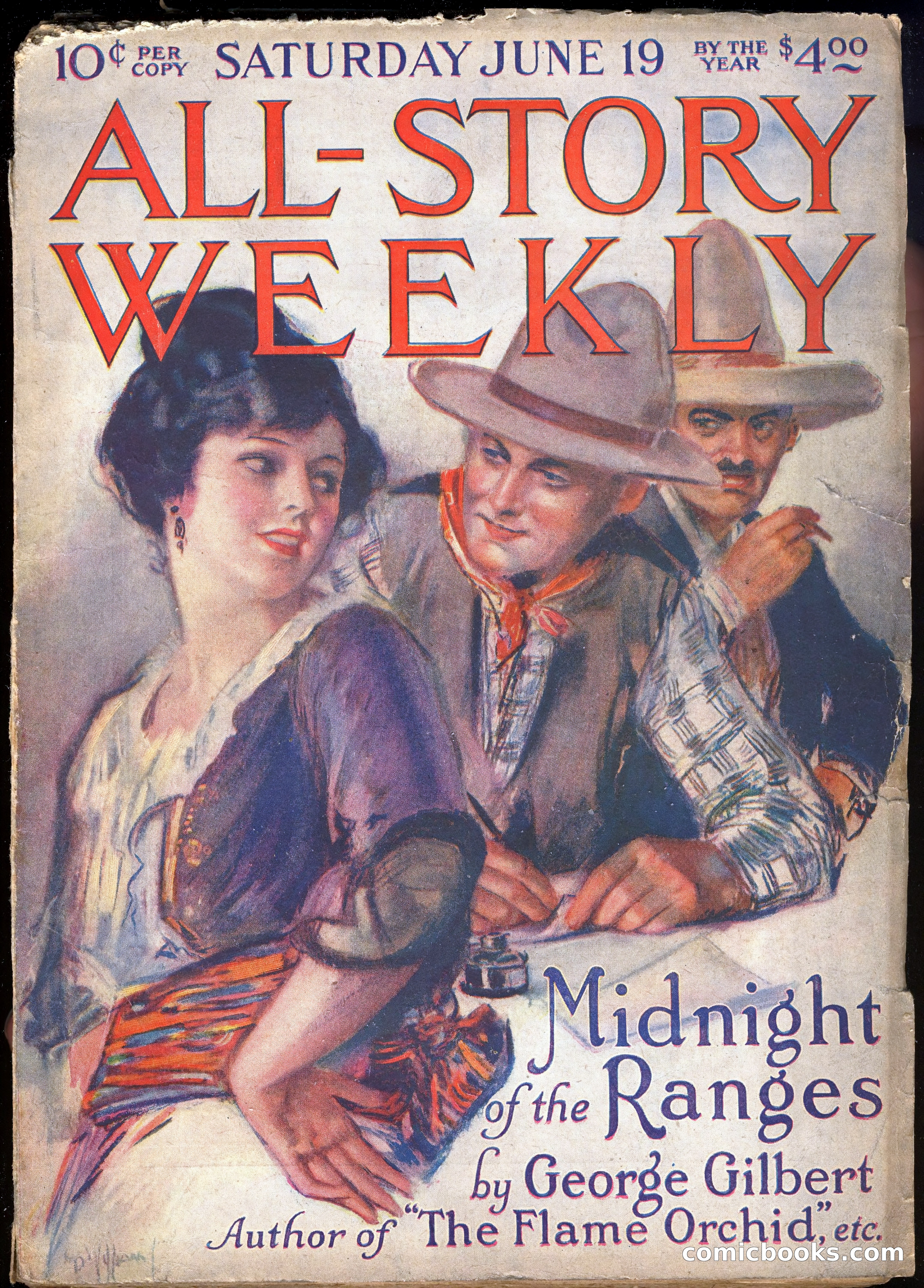 All-Story Cavalier Weekly, "The Double Dealer" — page 306 of 310