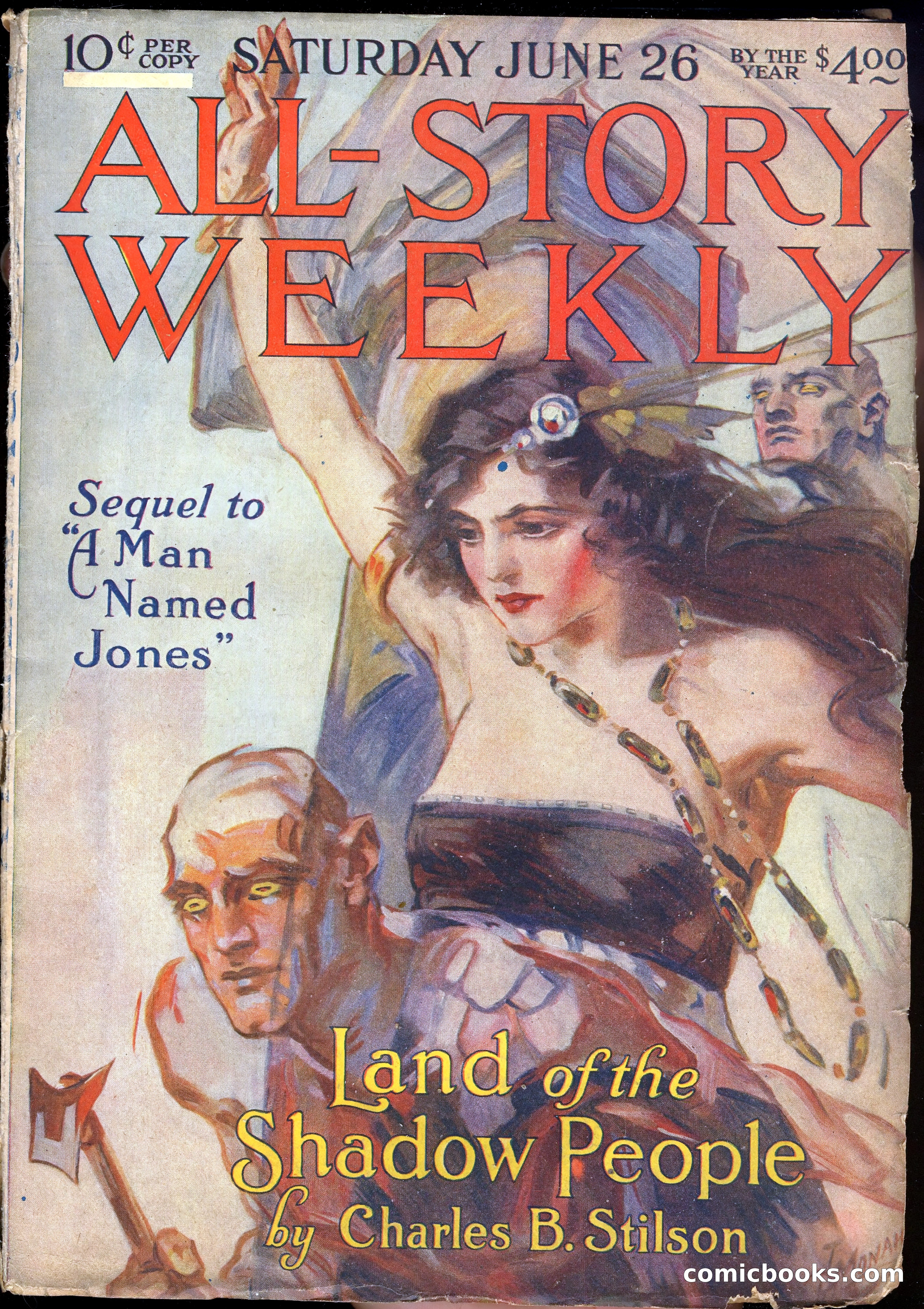 All-Story Cavalier Weekly, "The Double Dealer" — page 307 of 310