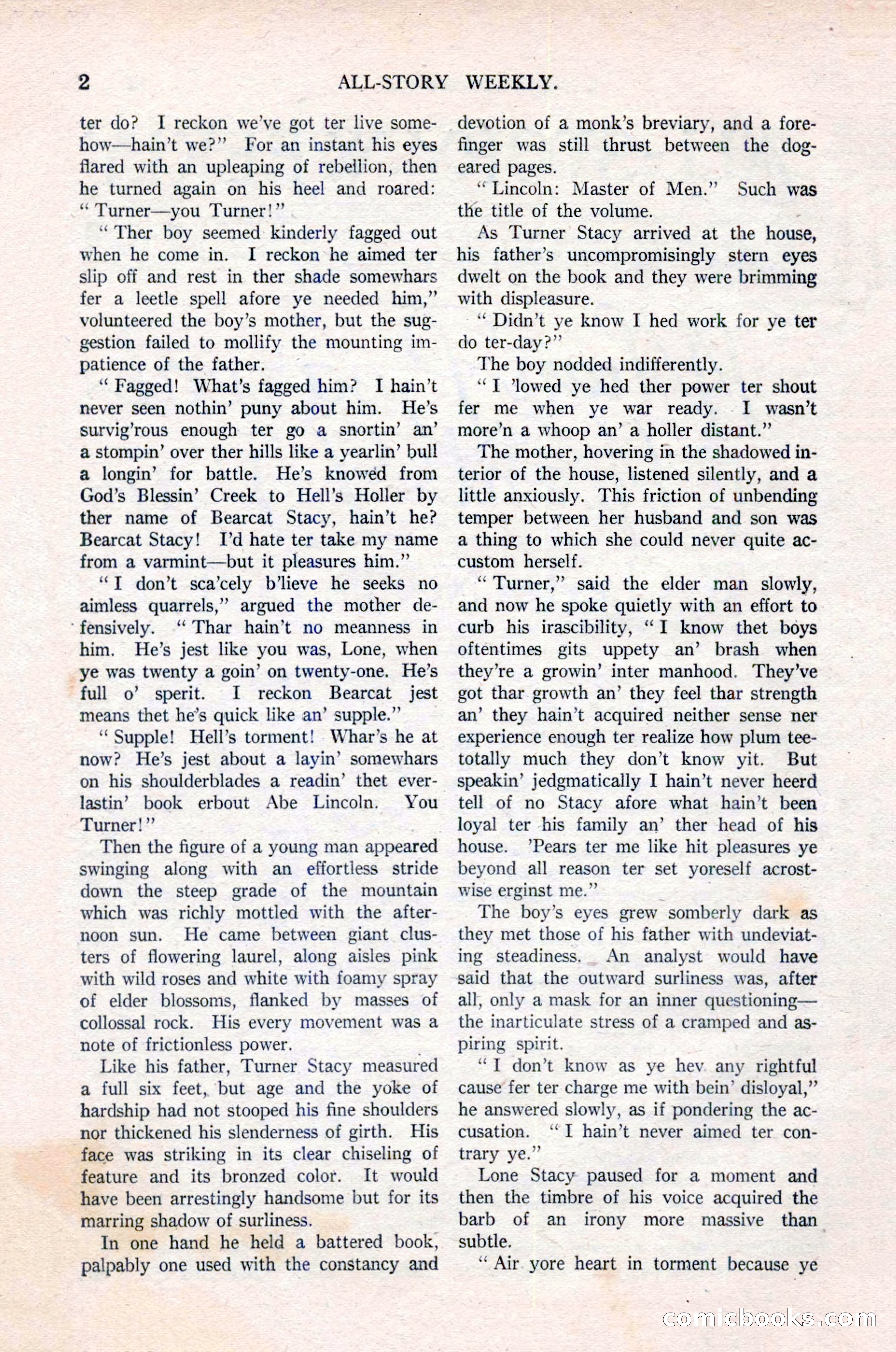 All-Story Weekly, Vol. 76, No. 1 — page 8 of 184