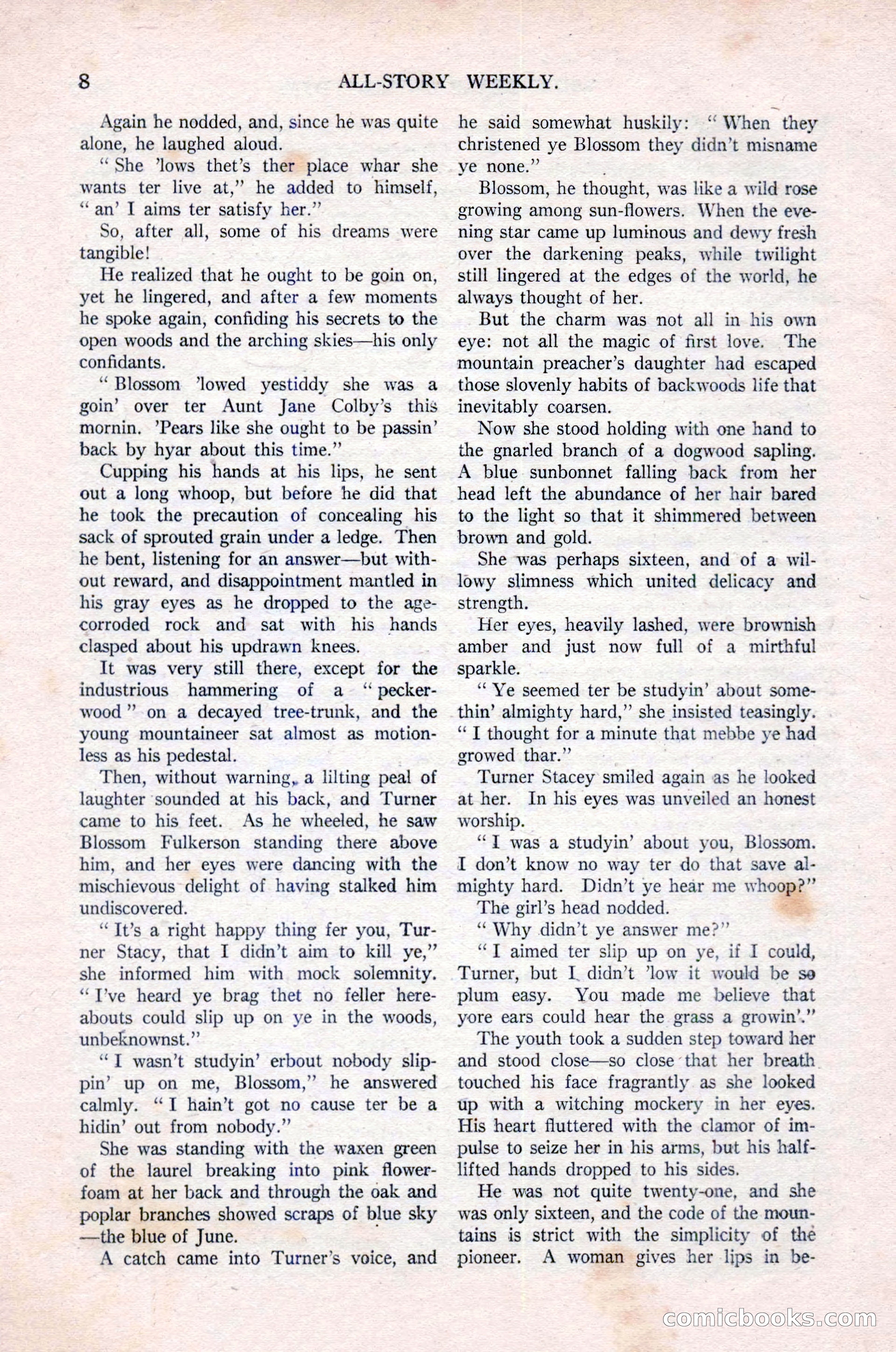 All-Story Weekly, Vol. 76, No. 1 — page 14 of 184