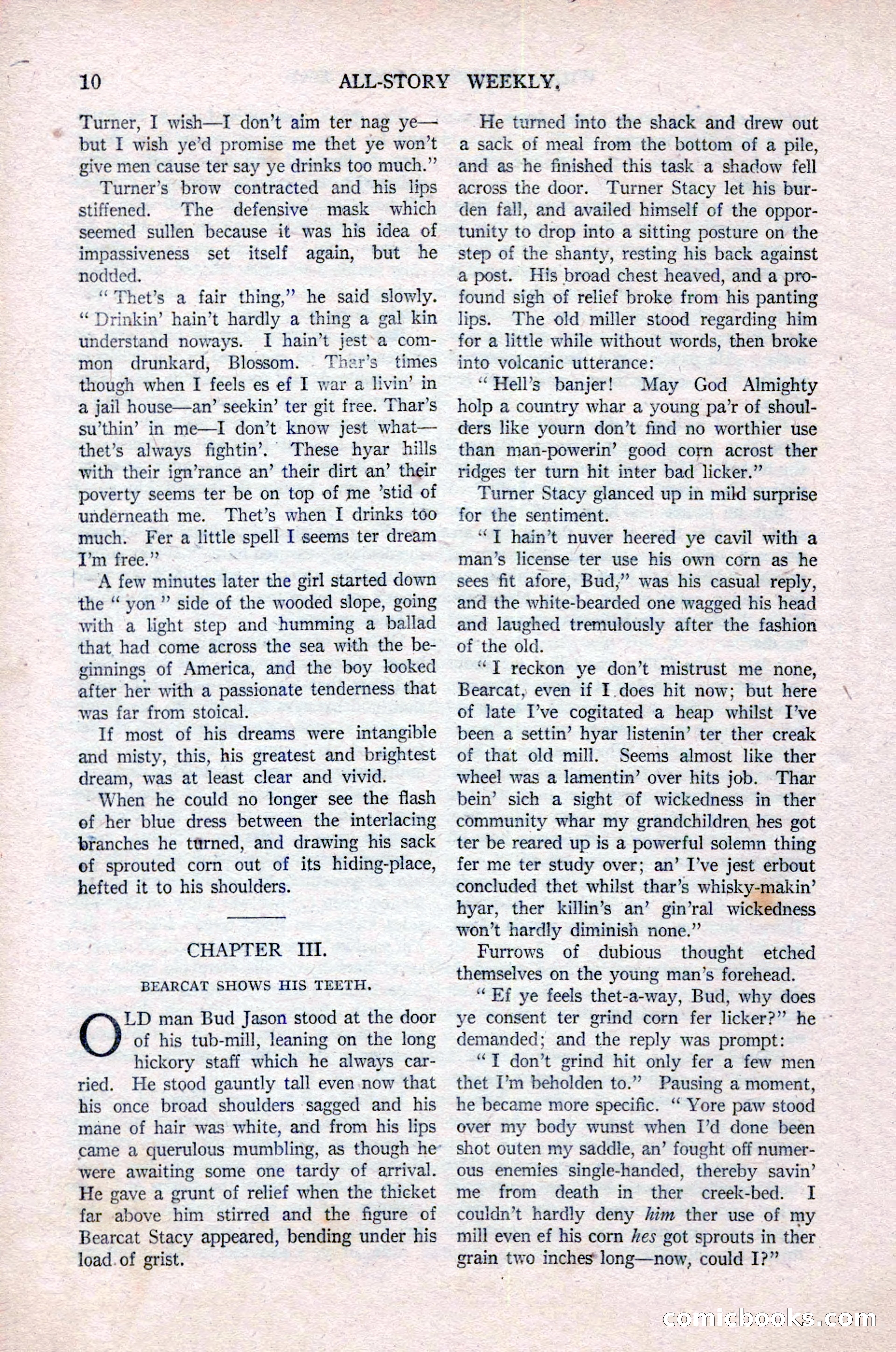 All-Story Weekly, Vol. 76, No. 1 — page 16 of 184