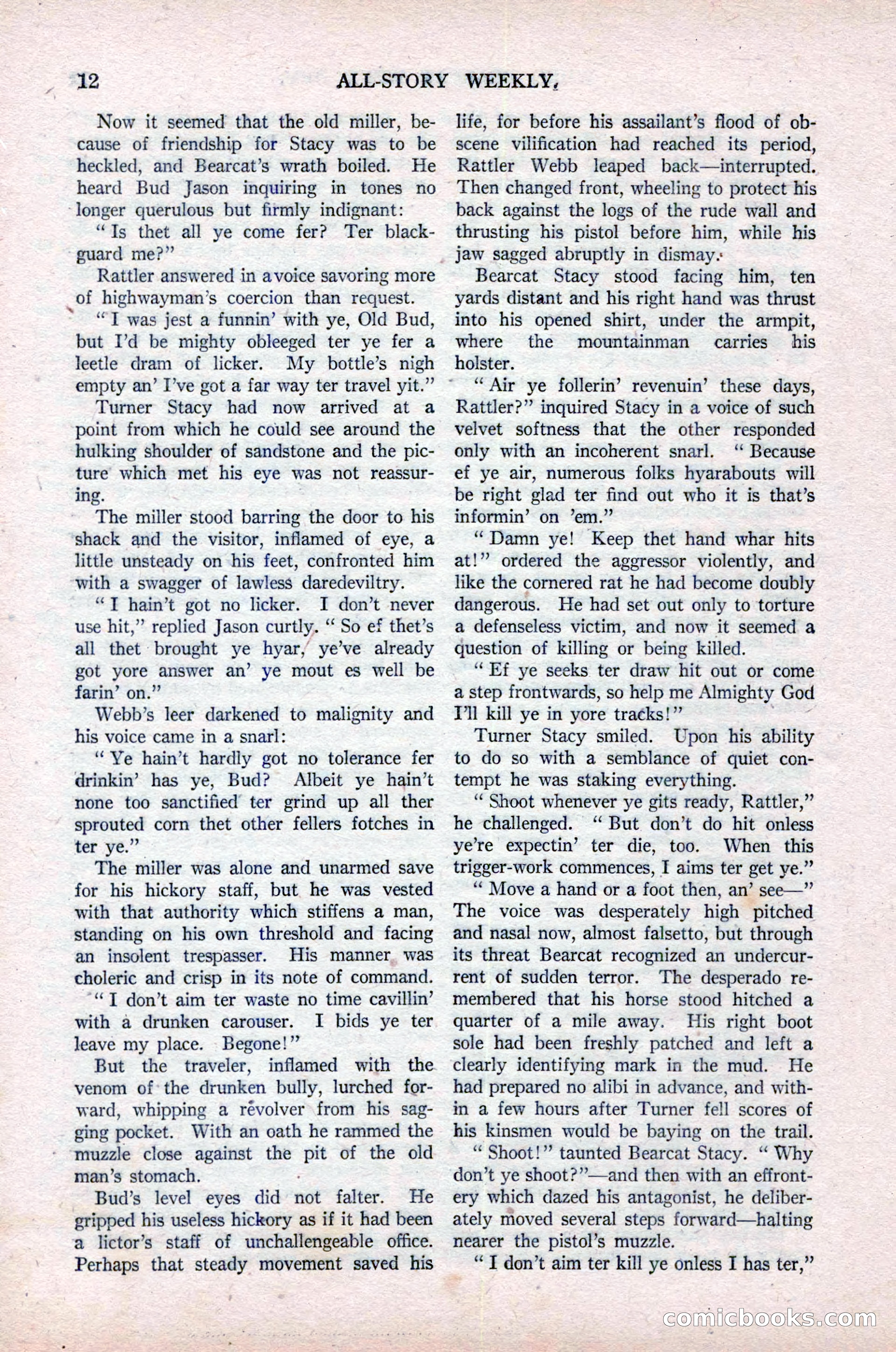 All-Story Weekly, Vol. 76, No. 1 — page 18 of 184