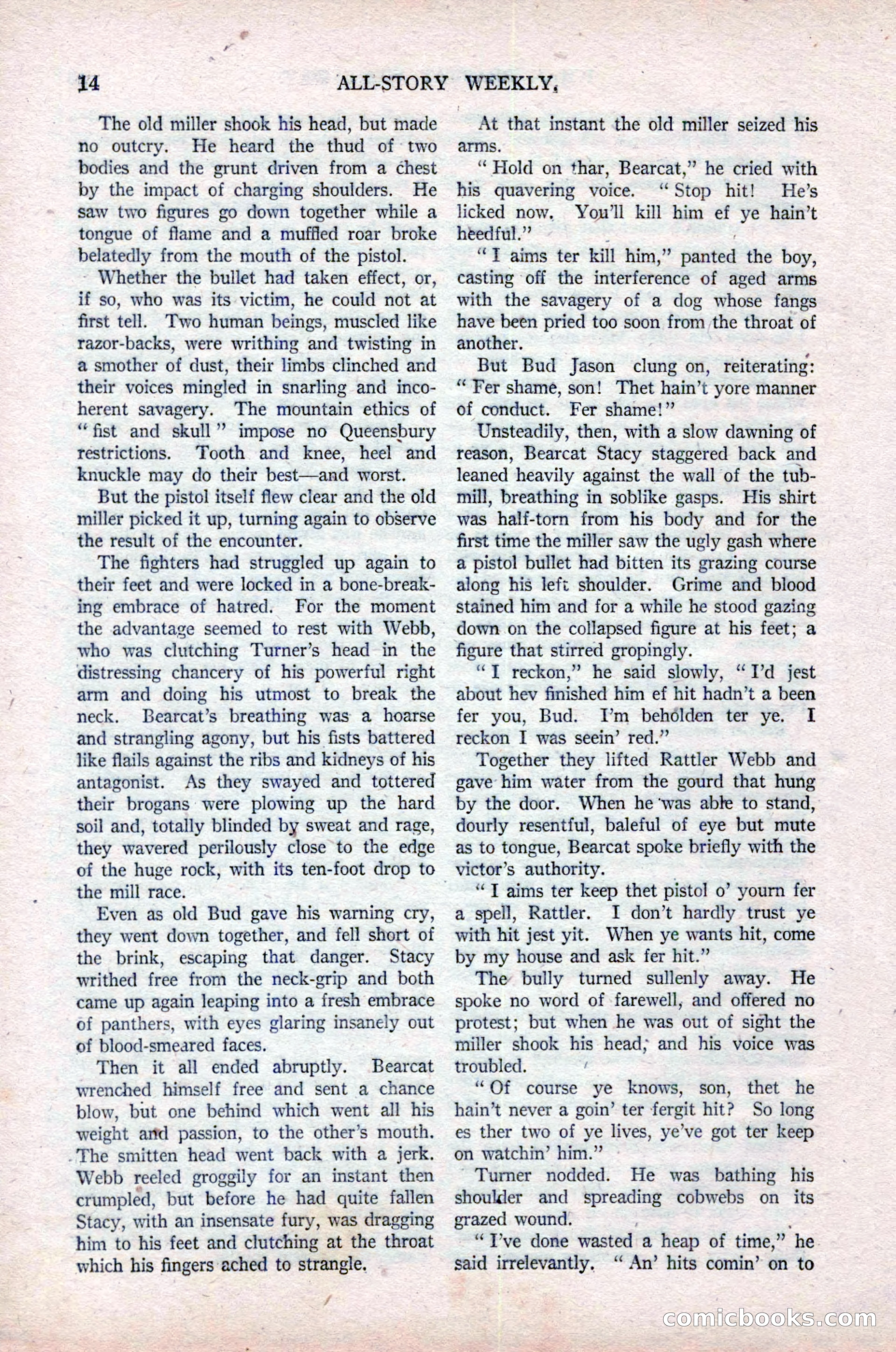 All-Story Weekly, Vol. 76, No. 1 — page 20 of 184