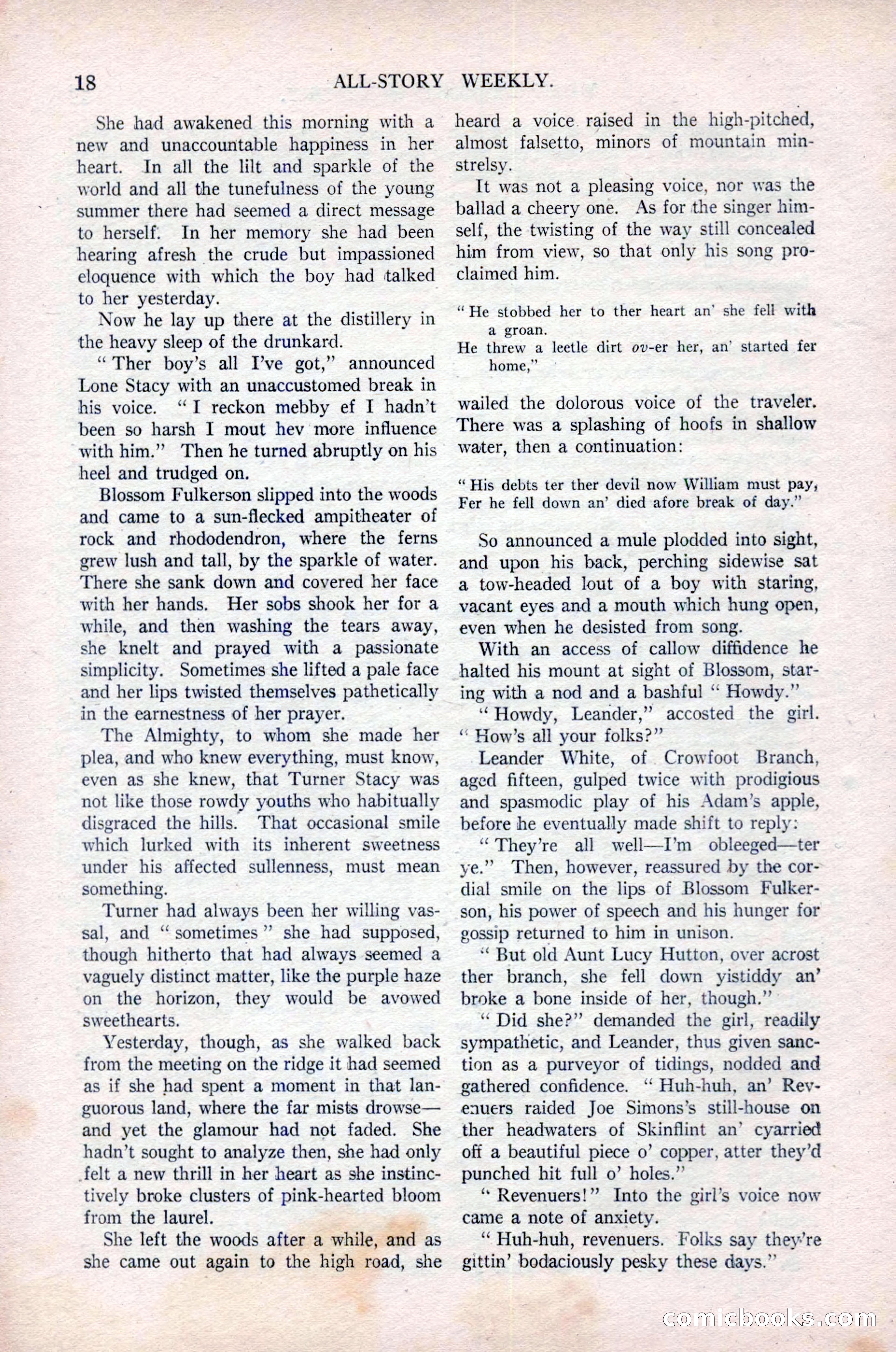All-Story Weekly, Vol. 76, No. 1 — page 24 of 184
