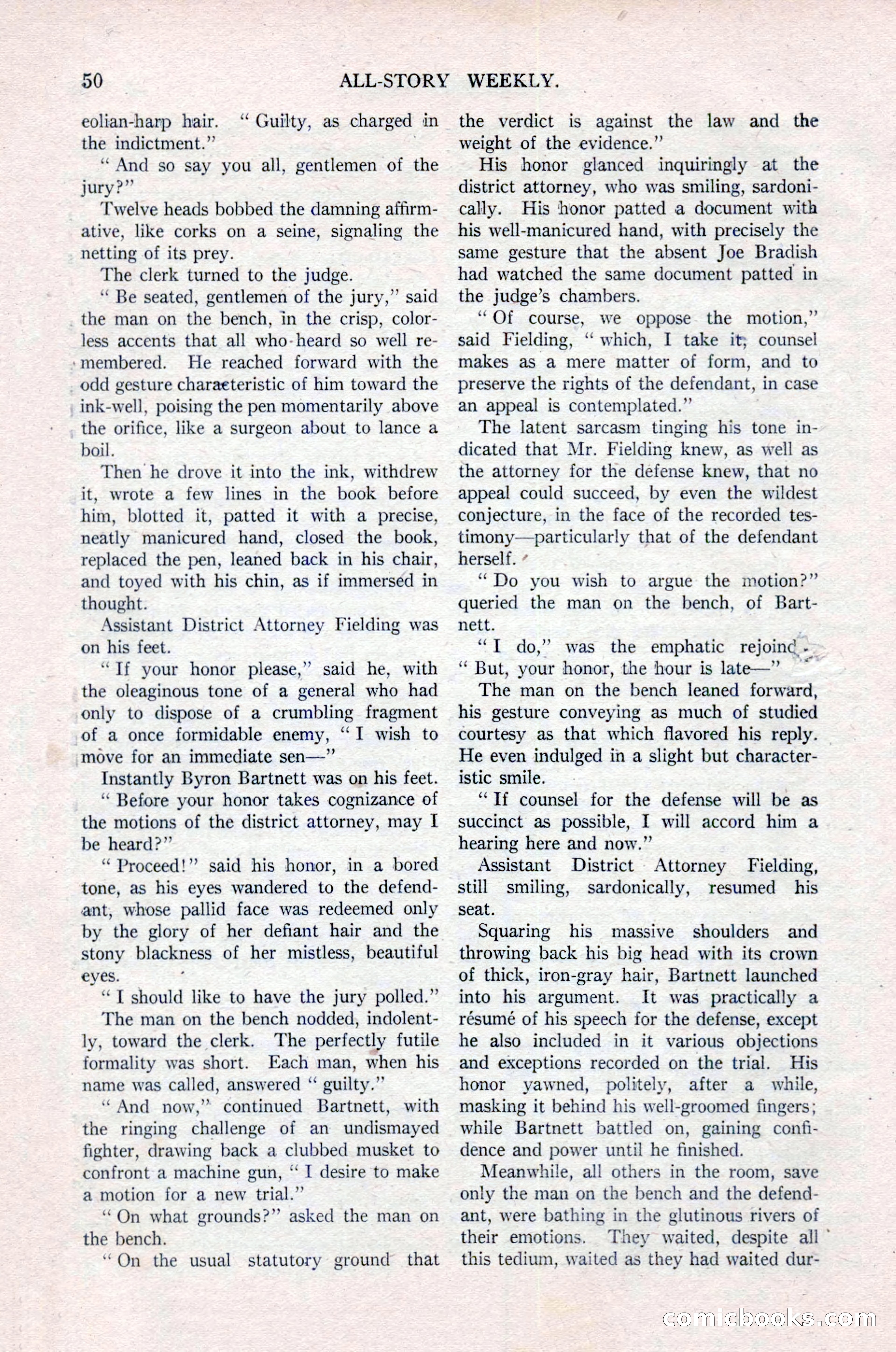 All-Story Weekly, Vol. 76, No. 1 — page 56 of 184