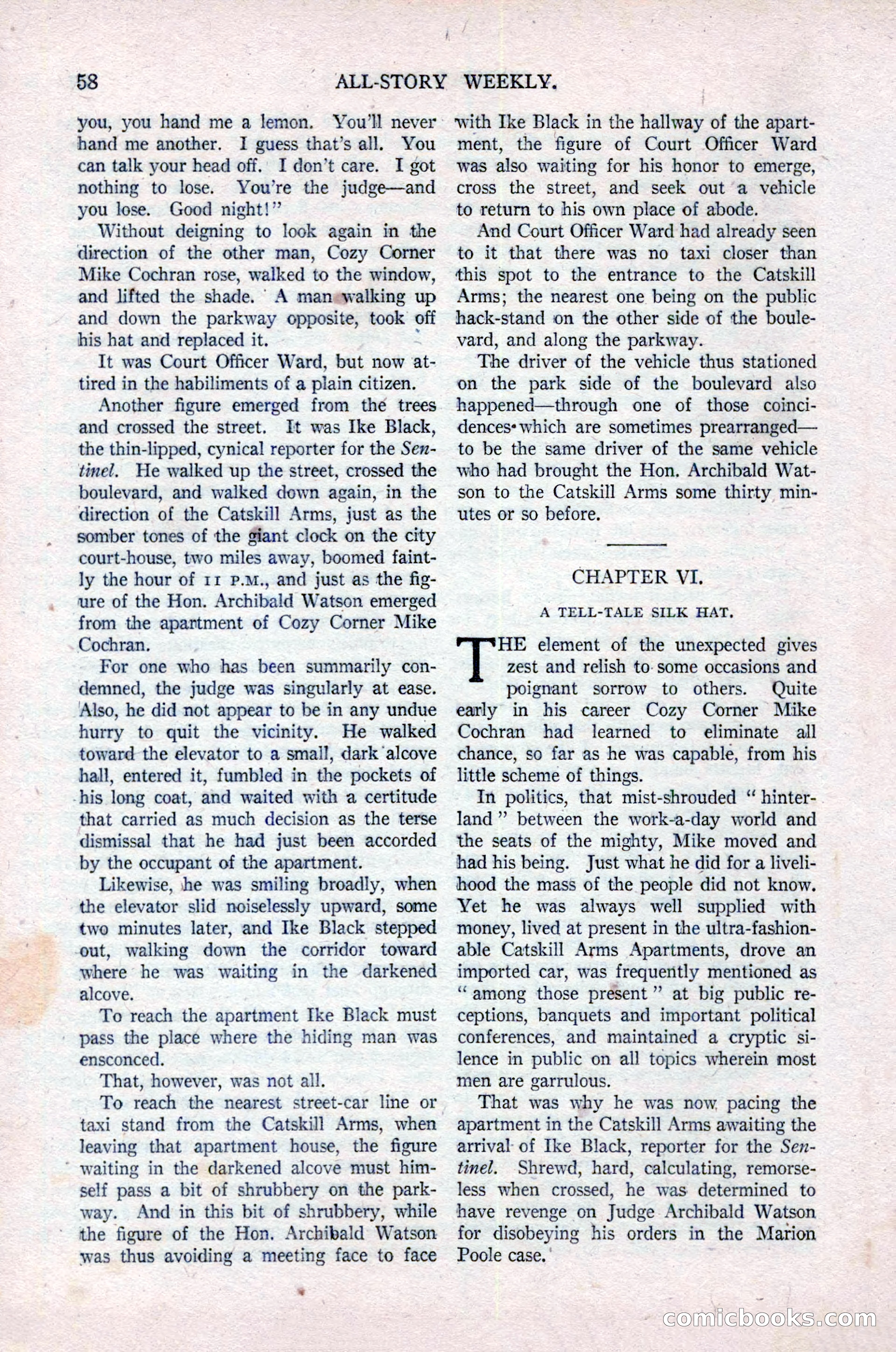 All-Story Weekly, Vol. 76, No. 1 — page 64 of 184