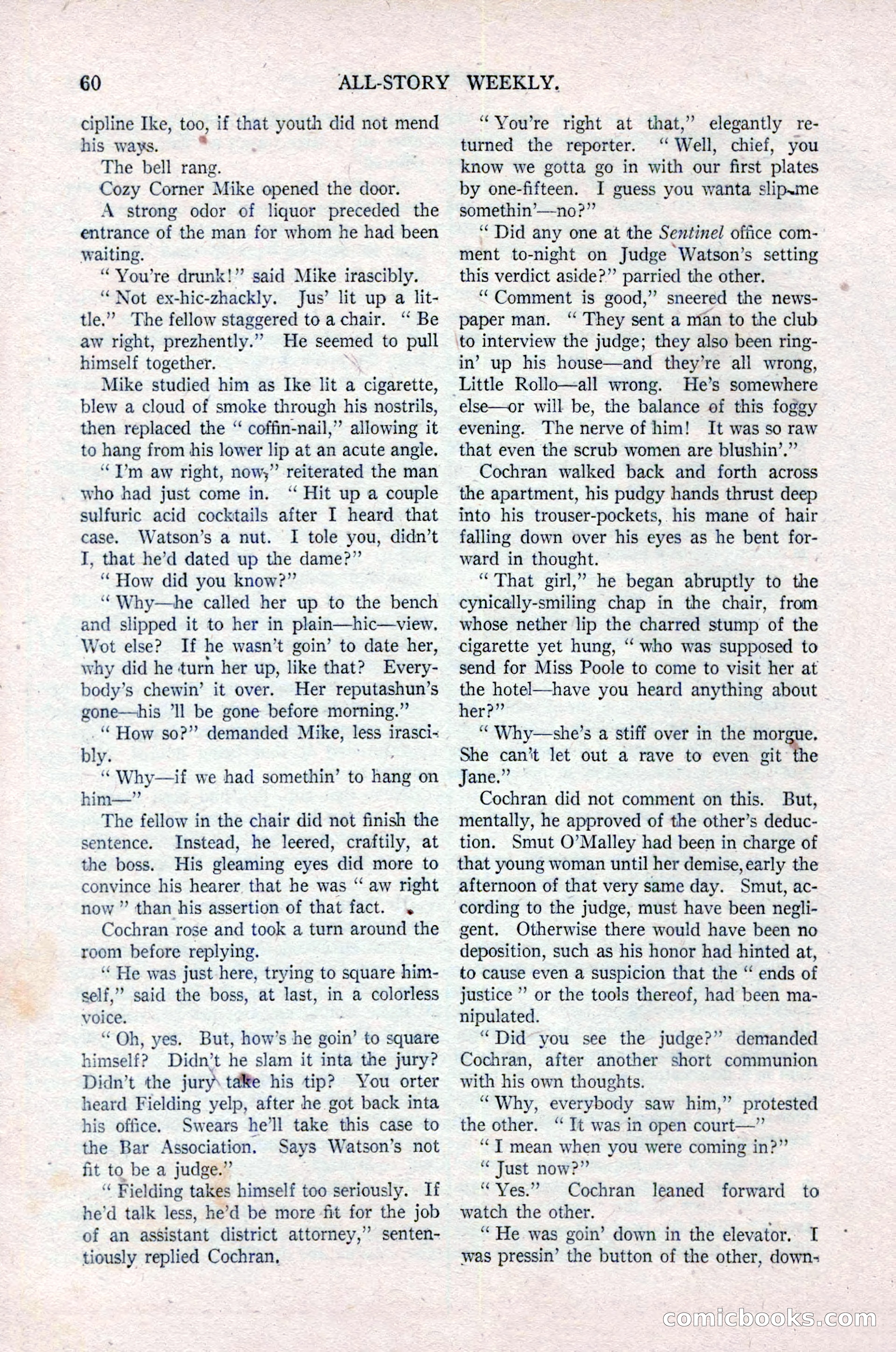 All-Story Weekly, Vol. 76, No. 1 — page 66 of 184
