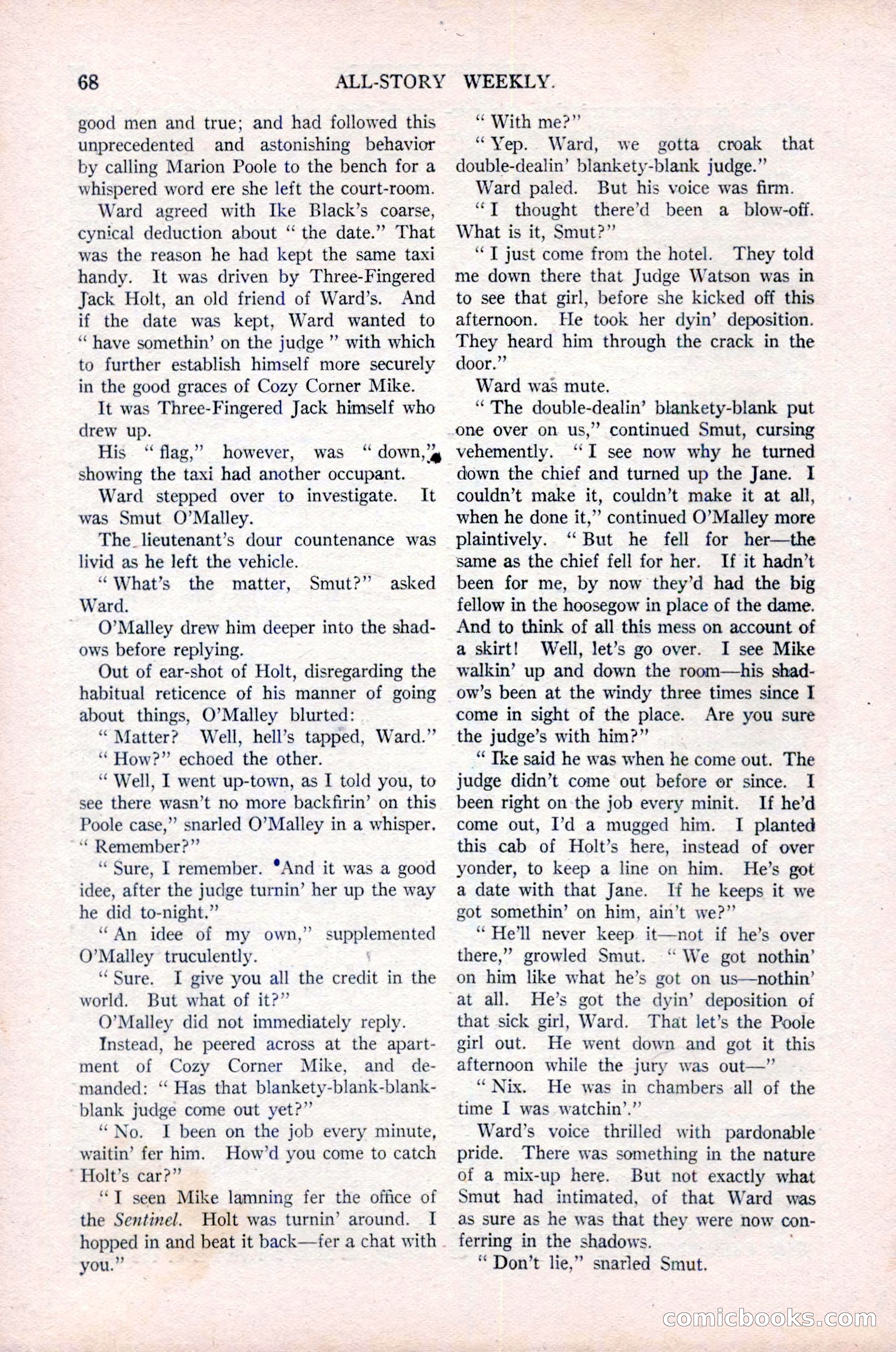 All-Story Weekly, Vol. 76, No. 1 — page 74 of 184
