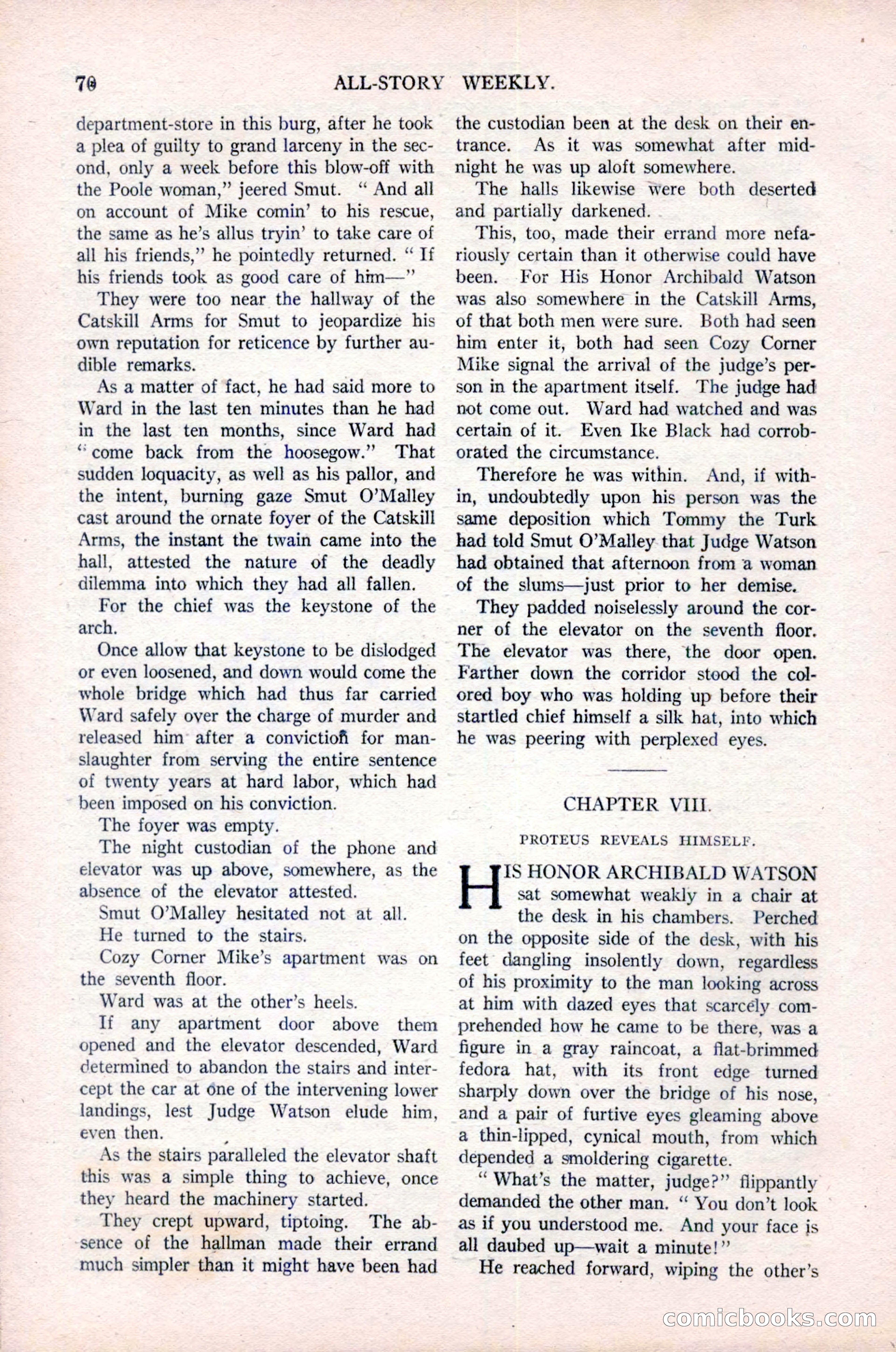 All-Story Weekly, Vol. 76, No. 1 — page 76 of 184