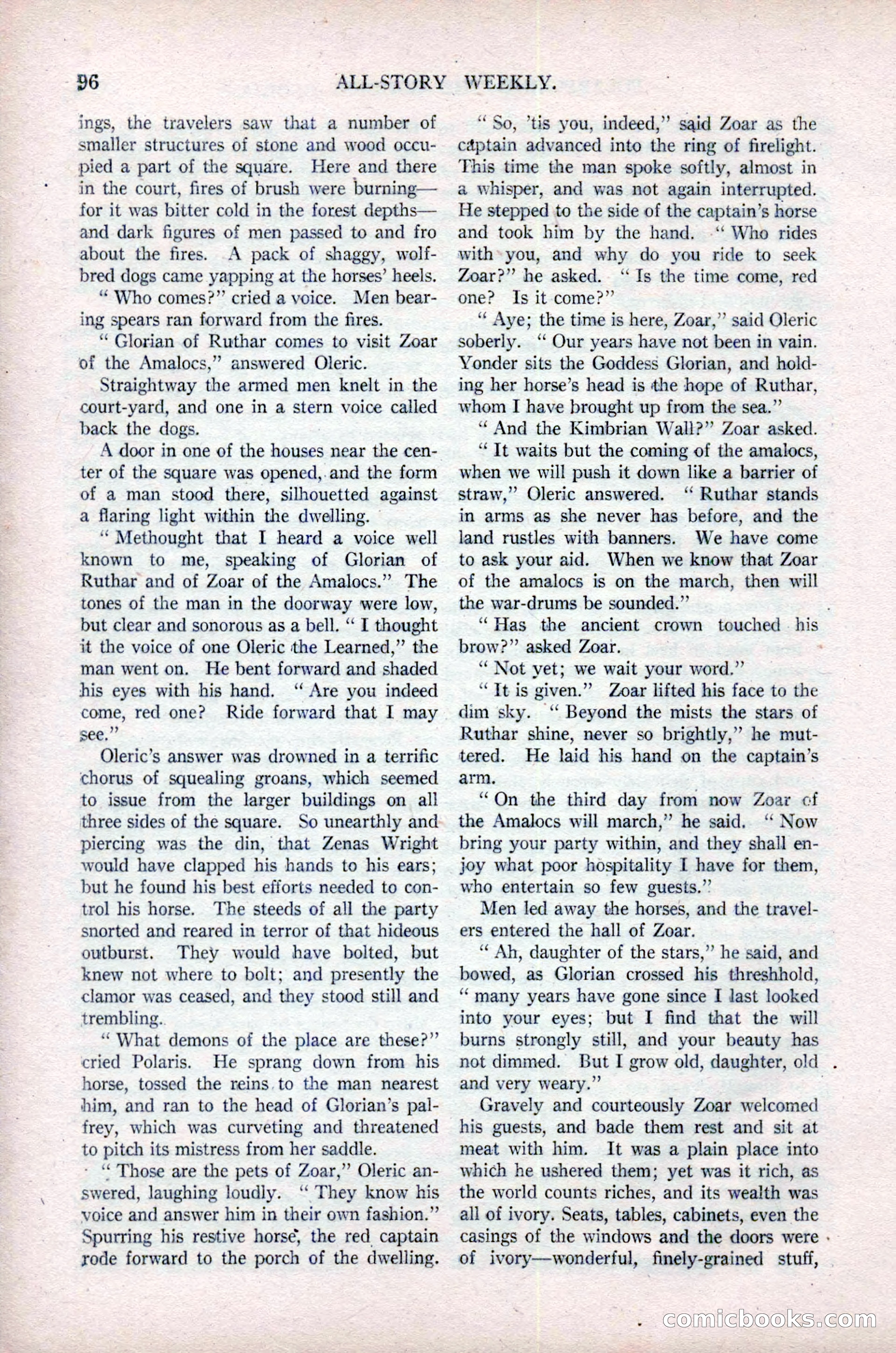 All-Story Weekly, Vol. 76, No. 1 — page 102 of 184