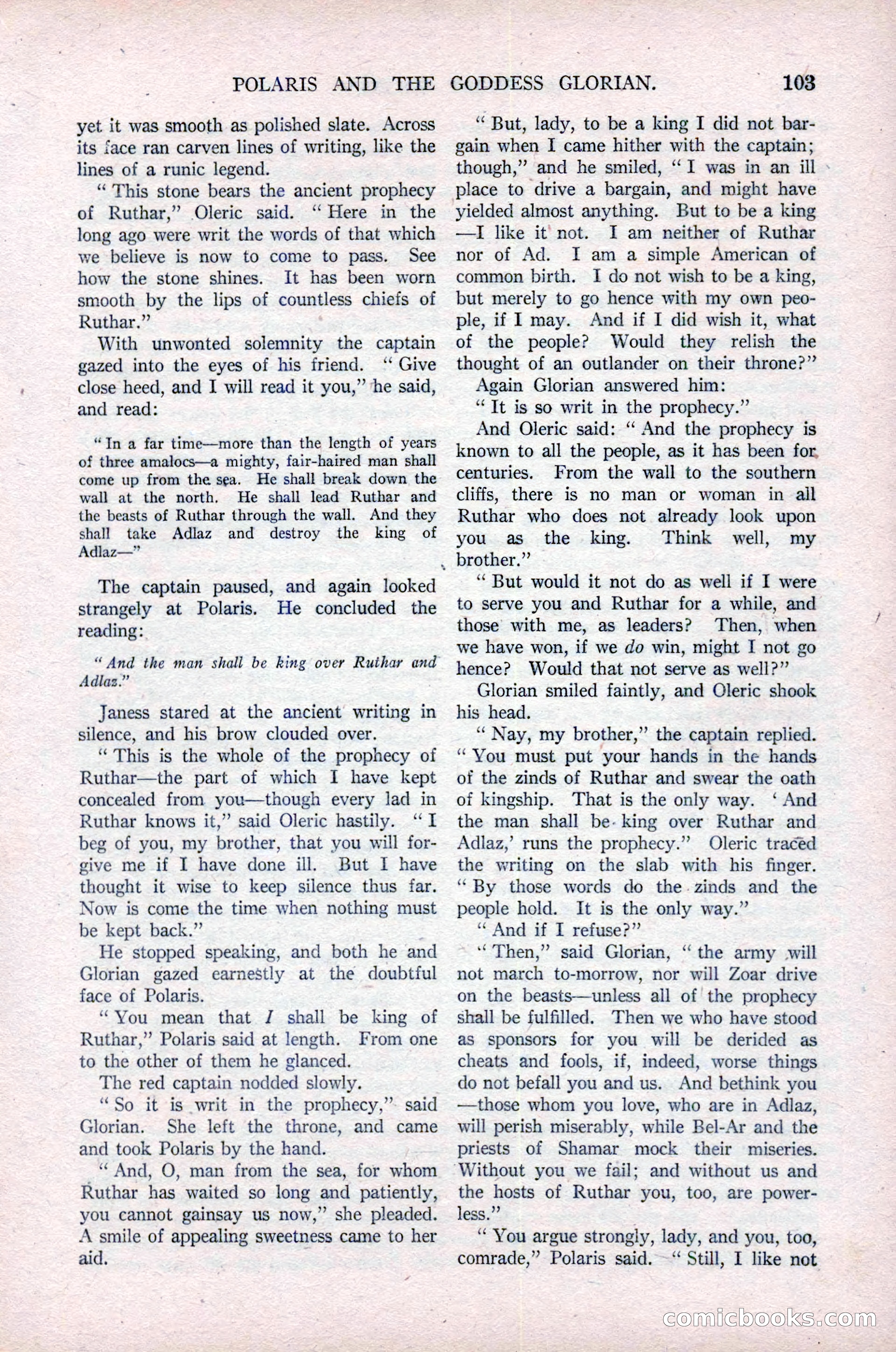 All-Story Weekly, Vol. 76, No. 1 — page 109 of 184