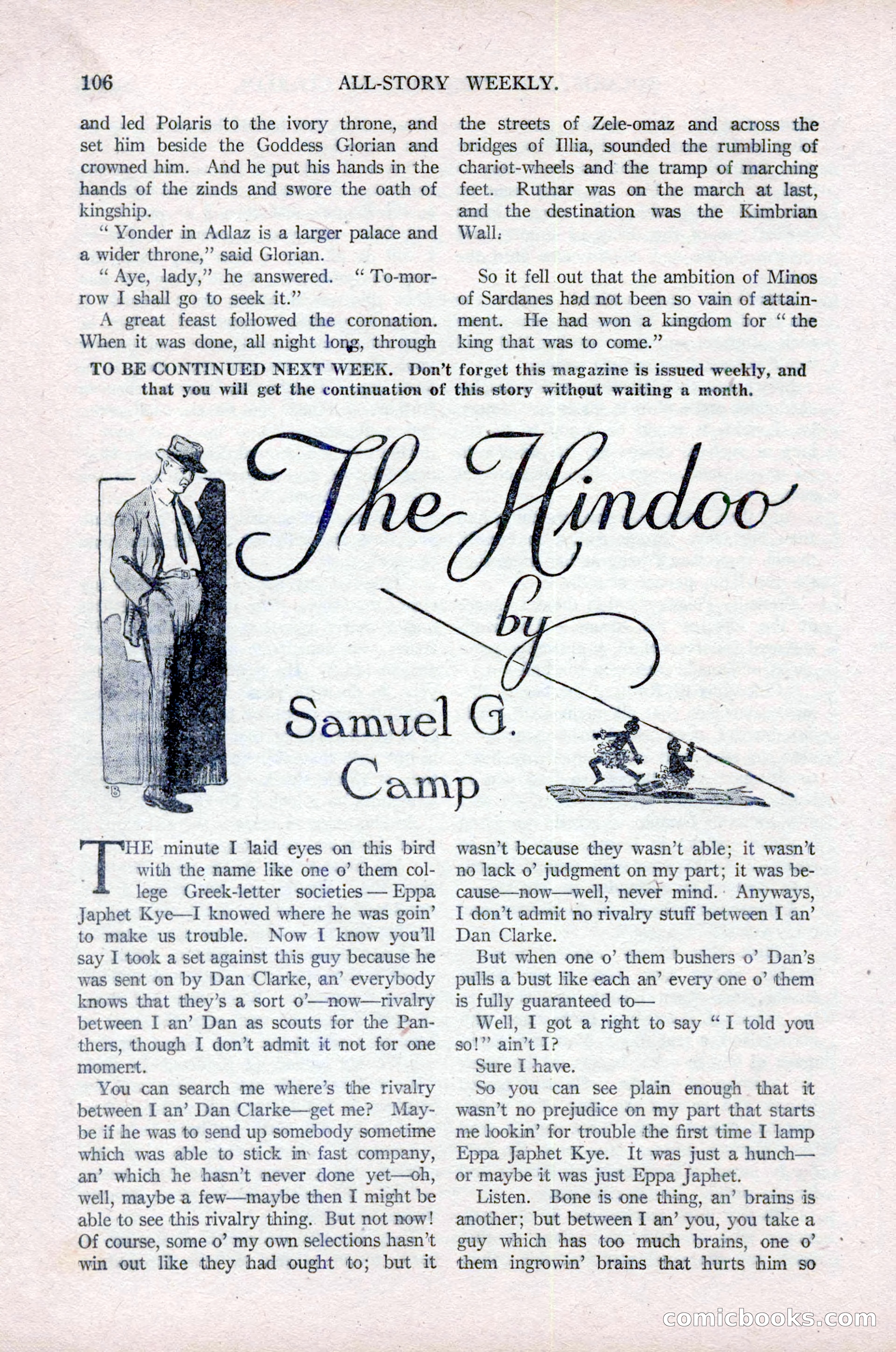 All-Story Weekly, Vol. 76, No. 1 — page 112 of 184
