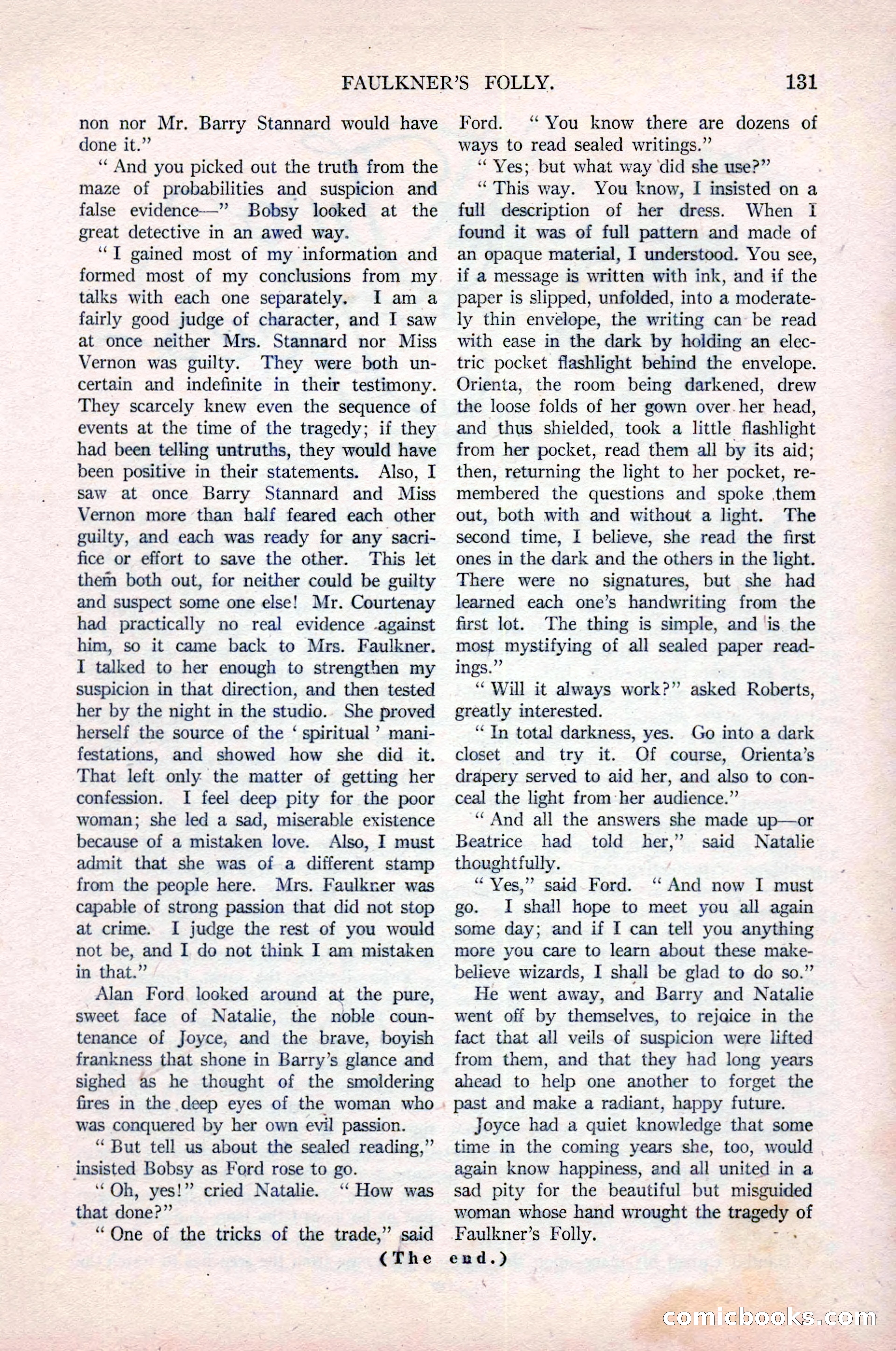 All-Story Weekly, Vol. 76, No. 1 — page 137 of 184