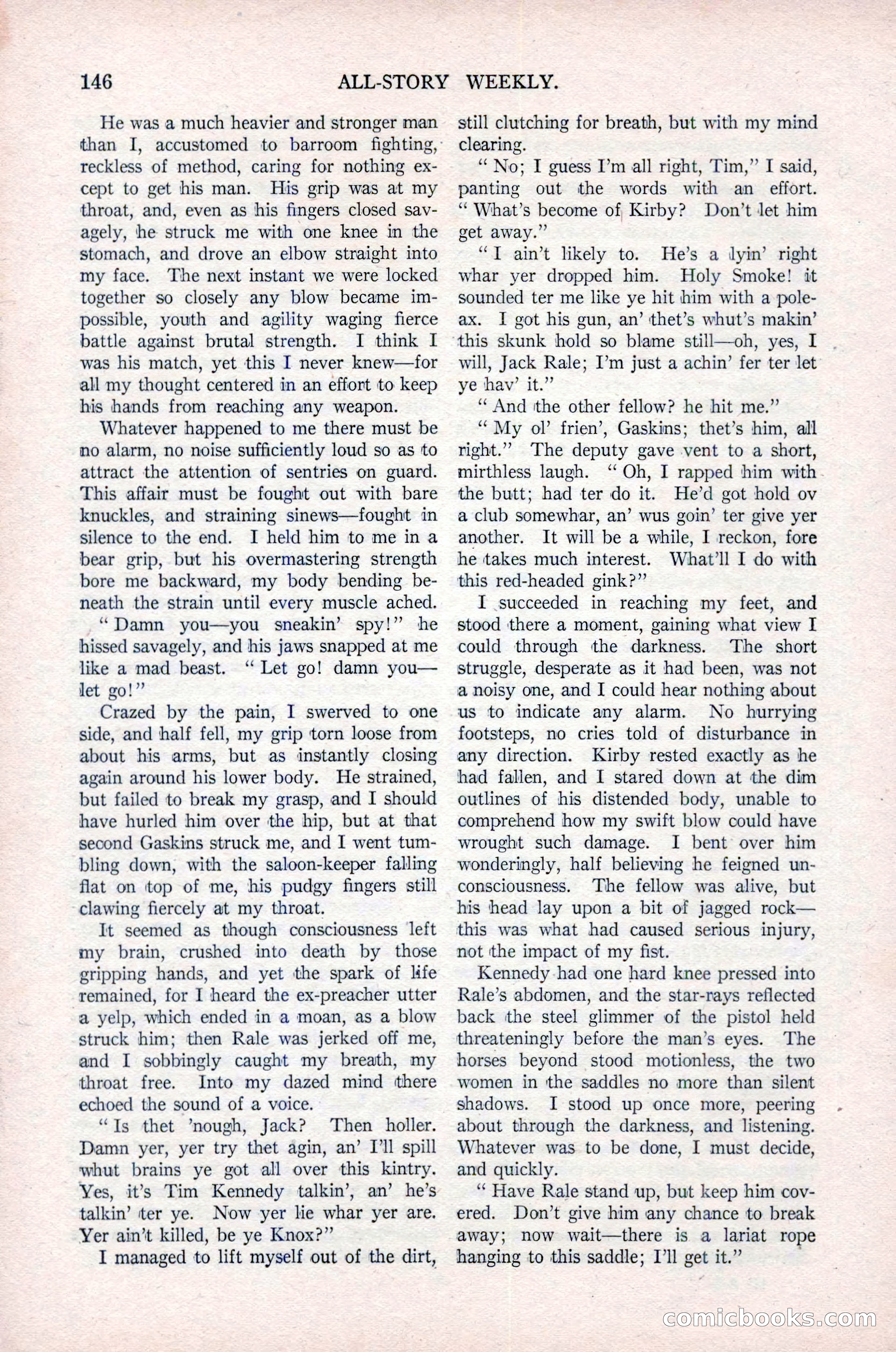 All-Story Weekly, Vol. 76, No. 1 — page 152 of 184
