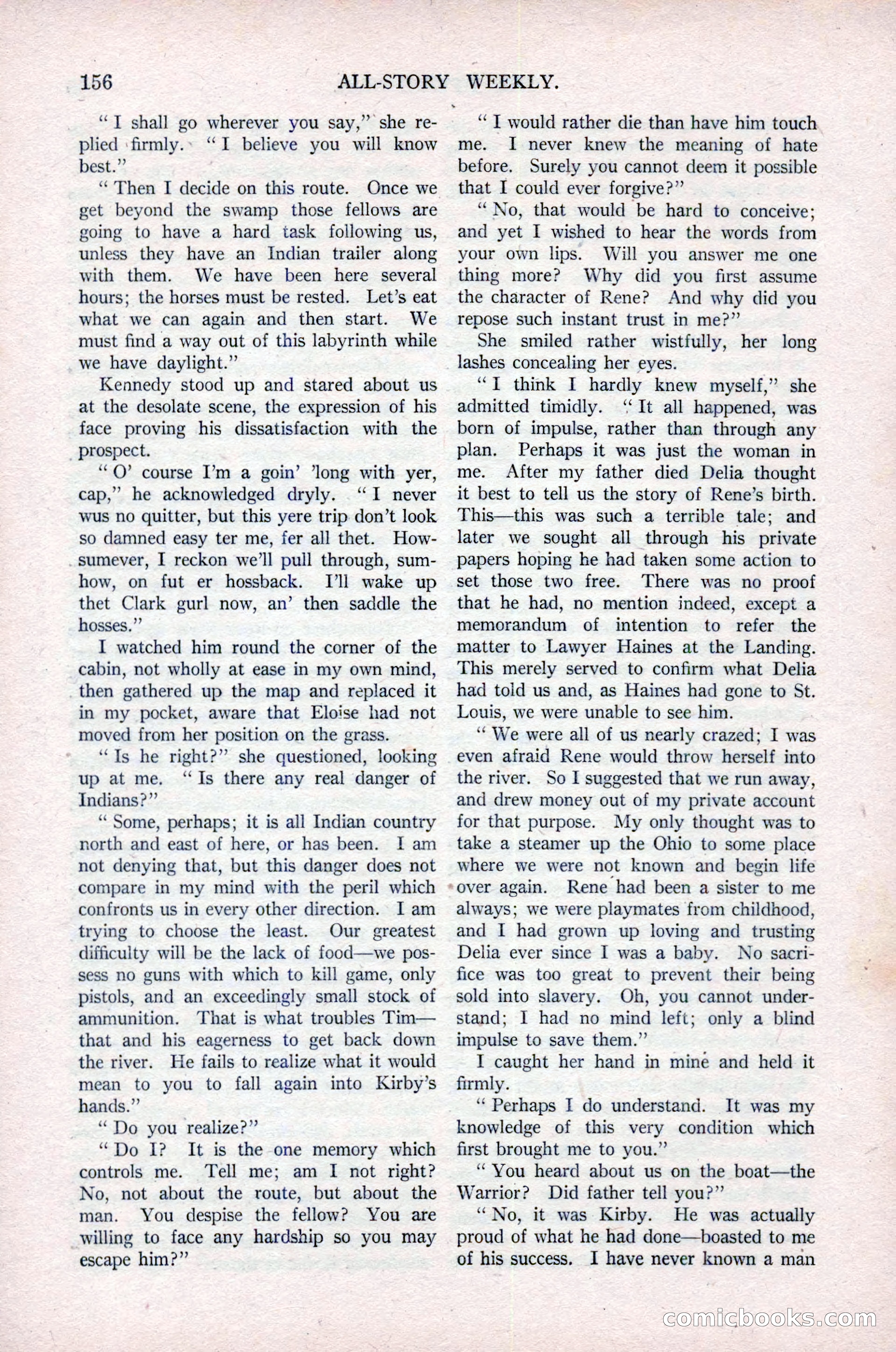 All-Story Weekly, Vol. 76, No. 1 — page 162 of 184