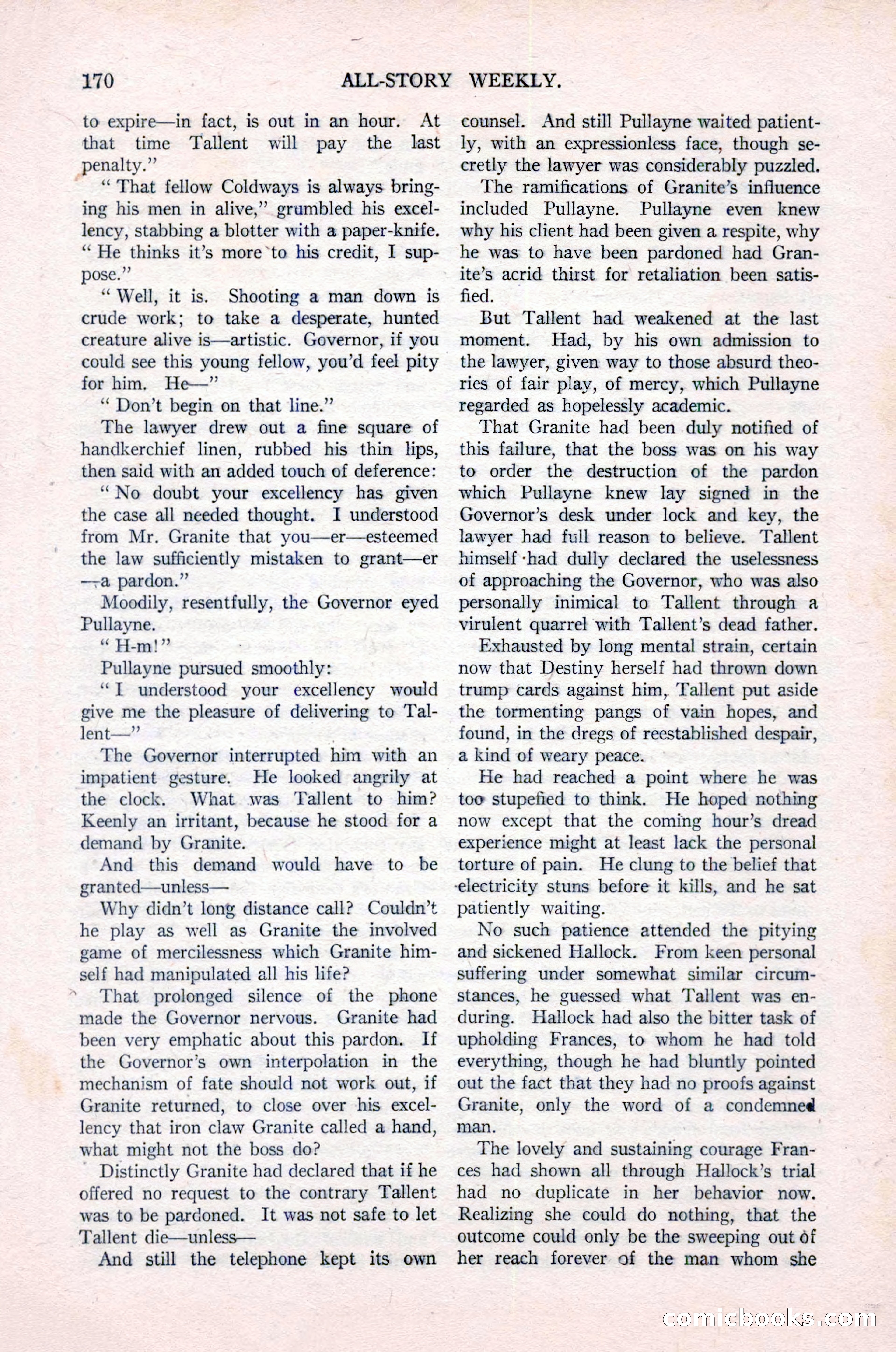 All-Story Weekly, Vol. 76, No. 1 — page 176 of 184