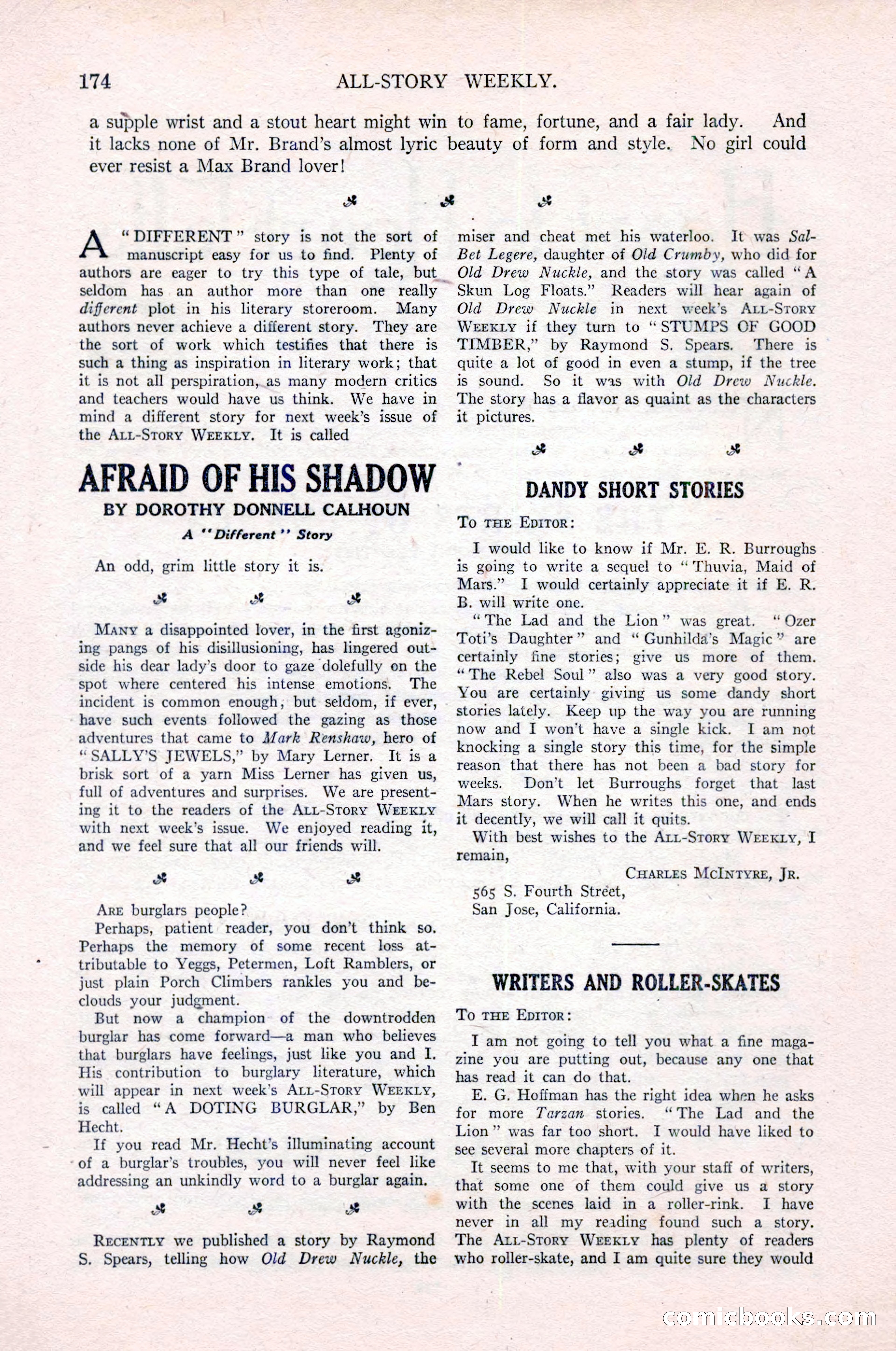 All-Story Weekly, Vol. 76, No. 1 — page 180 of 184