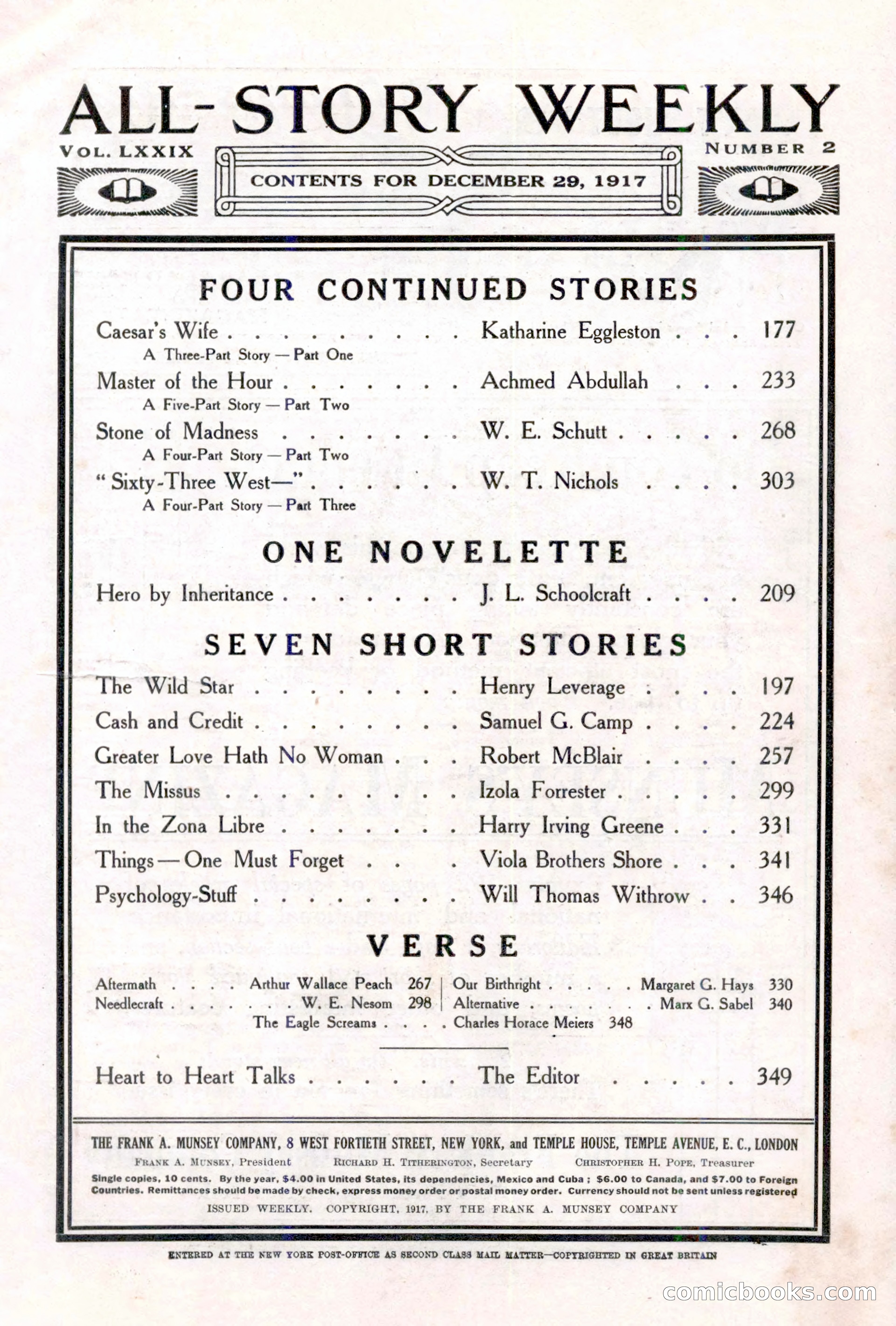 All-Story Weekly, December 29, 1917 — page 5 of 184