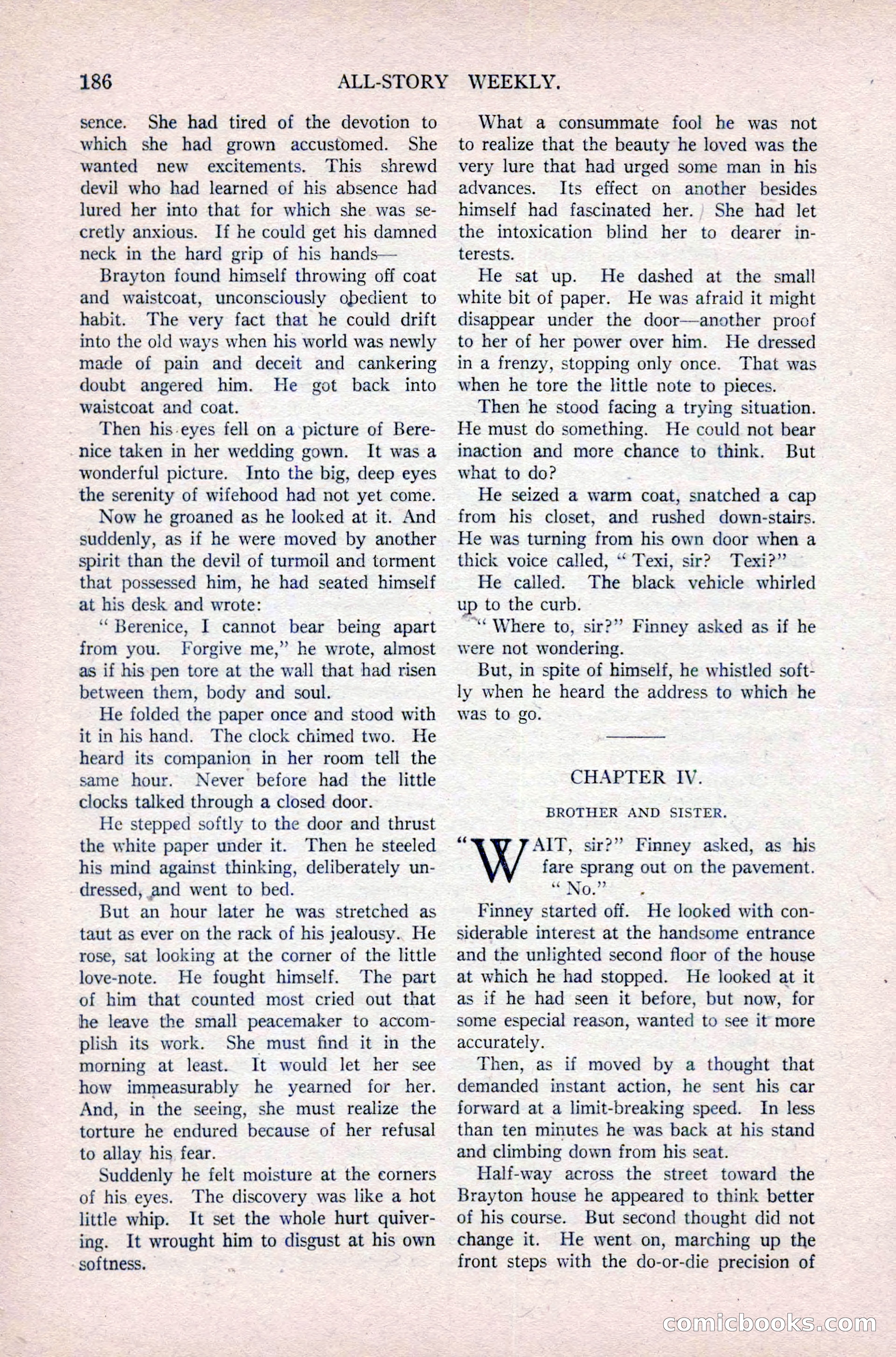 All-Story Weekly, December 29, 1917 — page 16 of 184