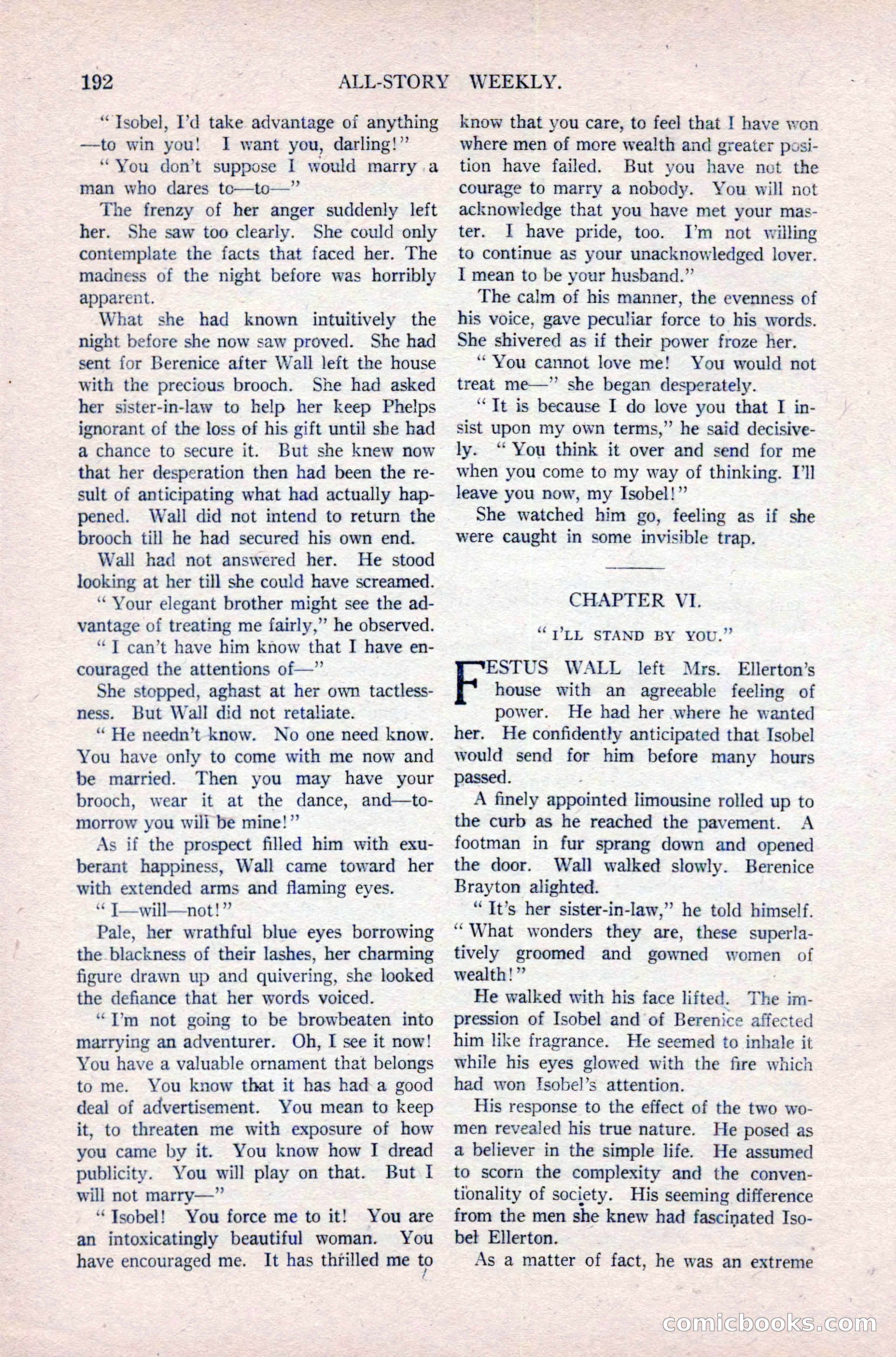 All-Story Weekly, December 29, 1917 — page 22 of 184