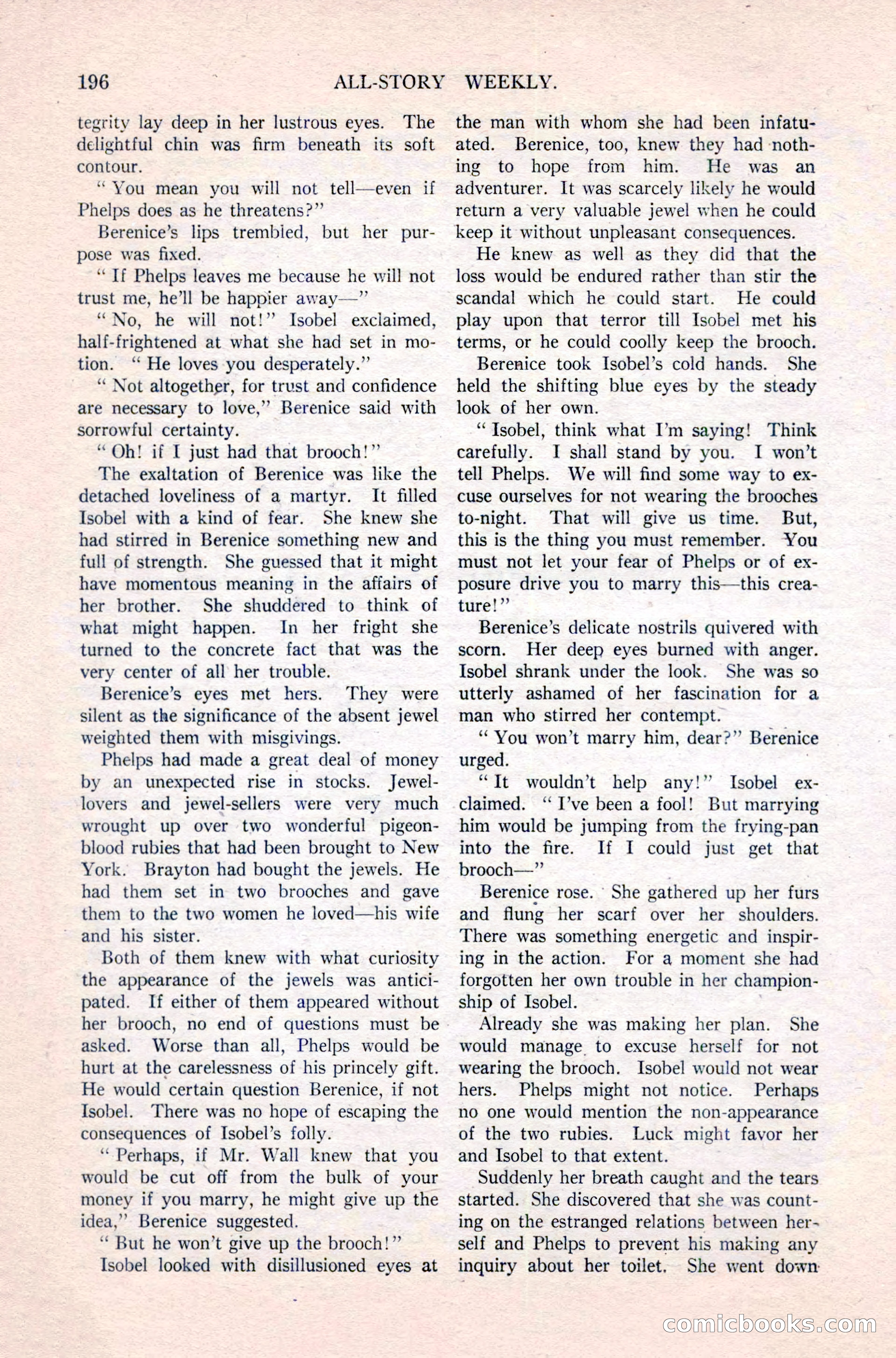 All-Story Weekly, December 29, 1917 — page 26 of 184
