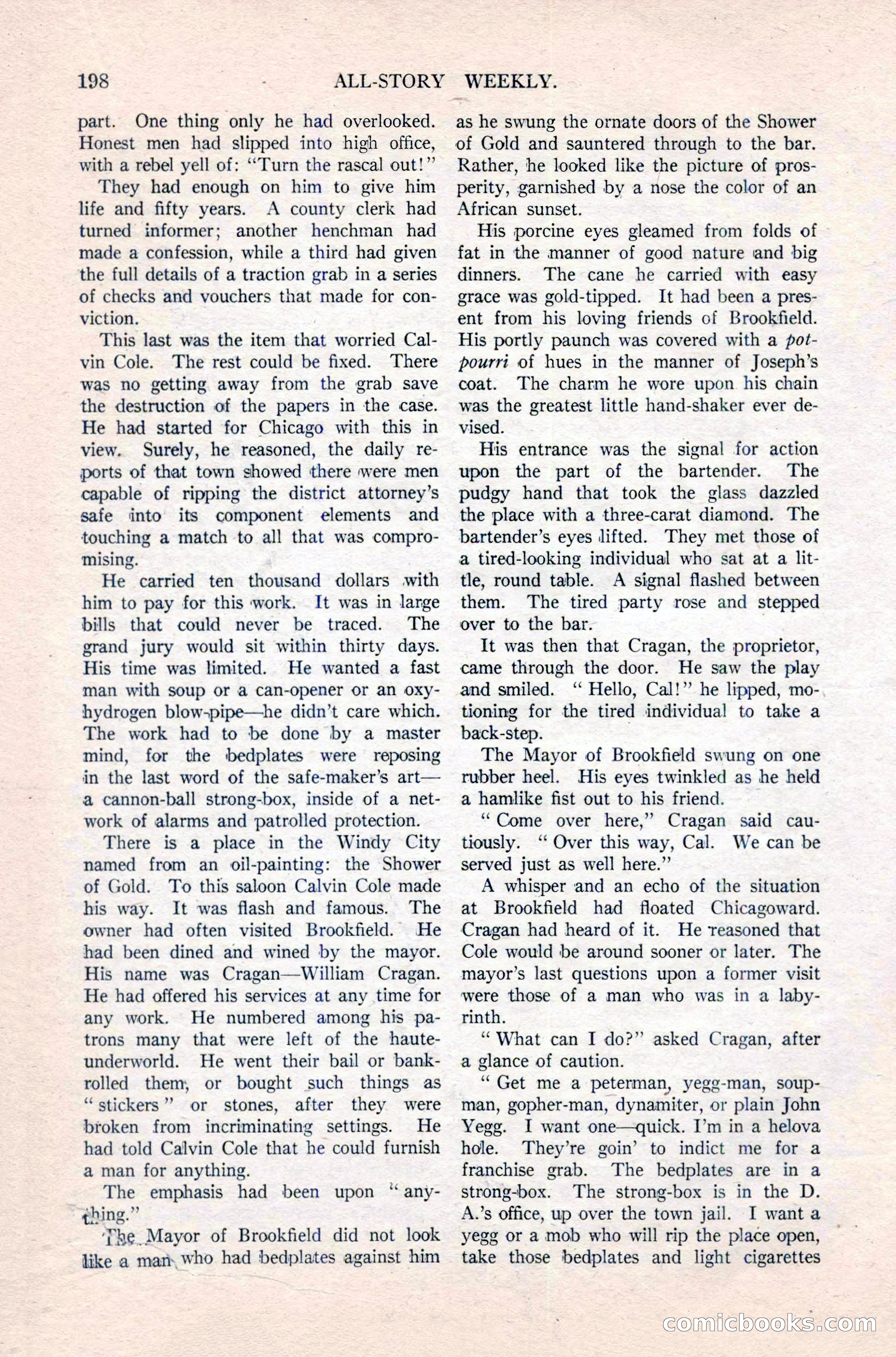 All-Story Weekly, December 29, 1917 — page 28 of 184