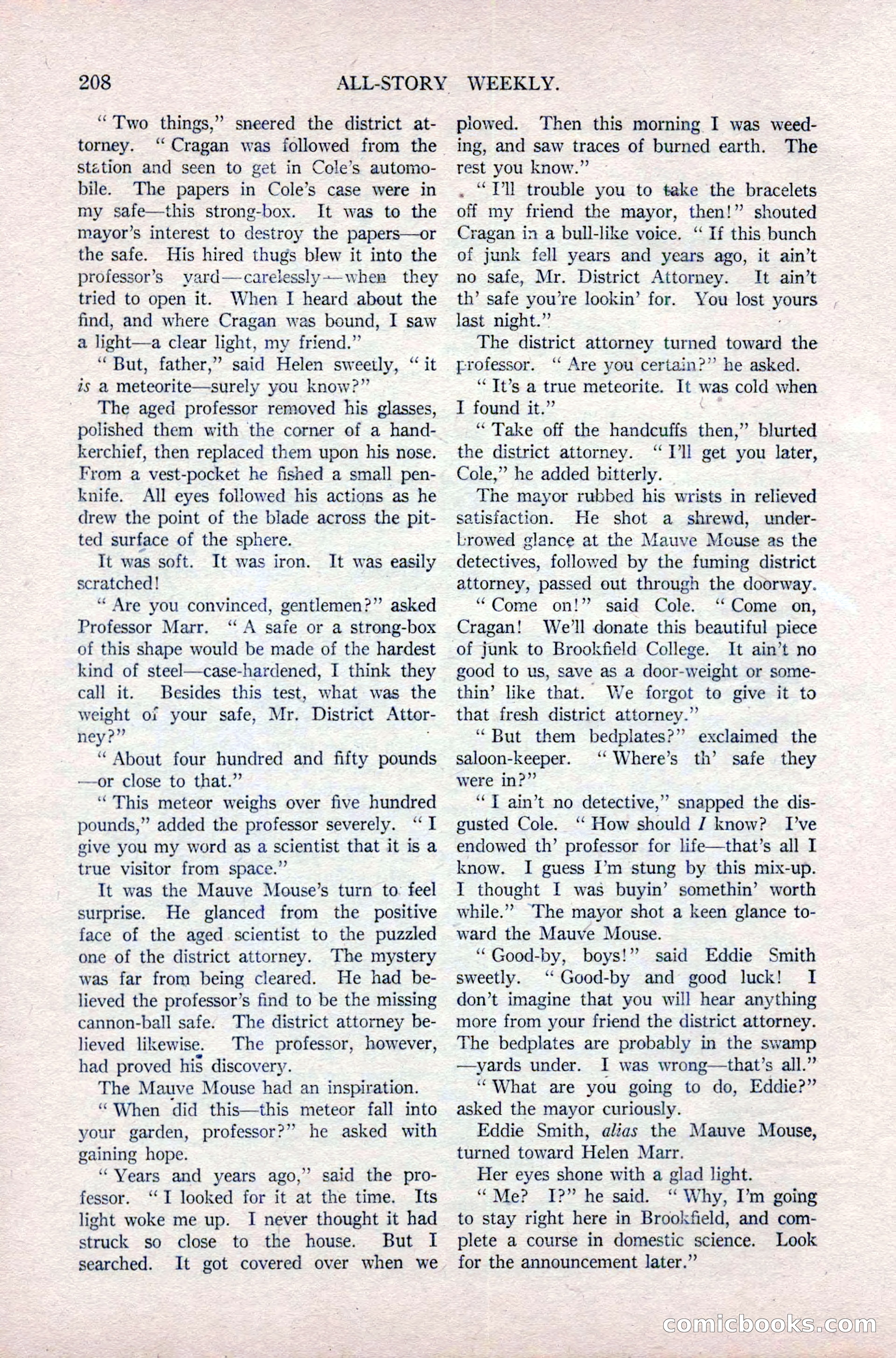 All-Story Weekly, December 29, 1917 — page 38 of 184