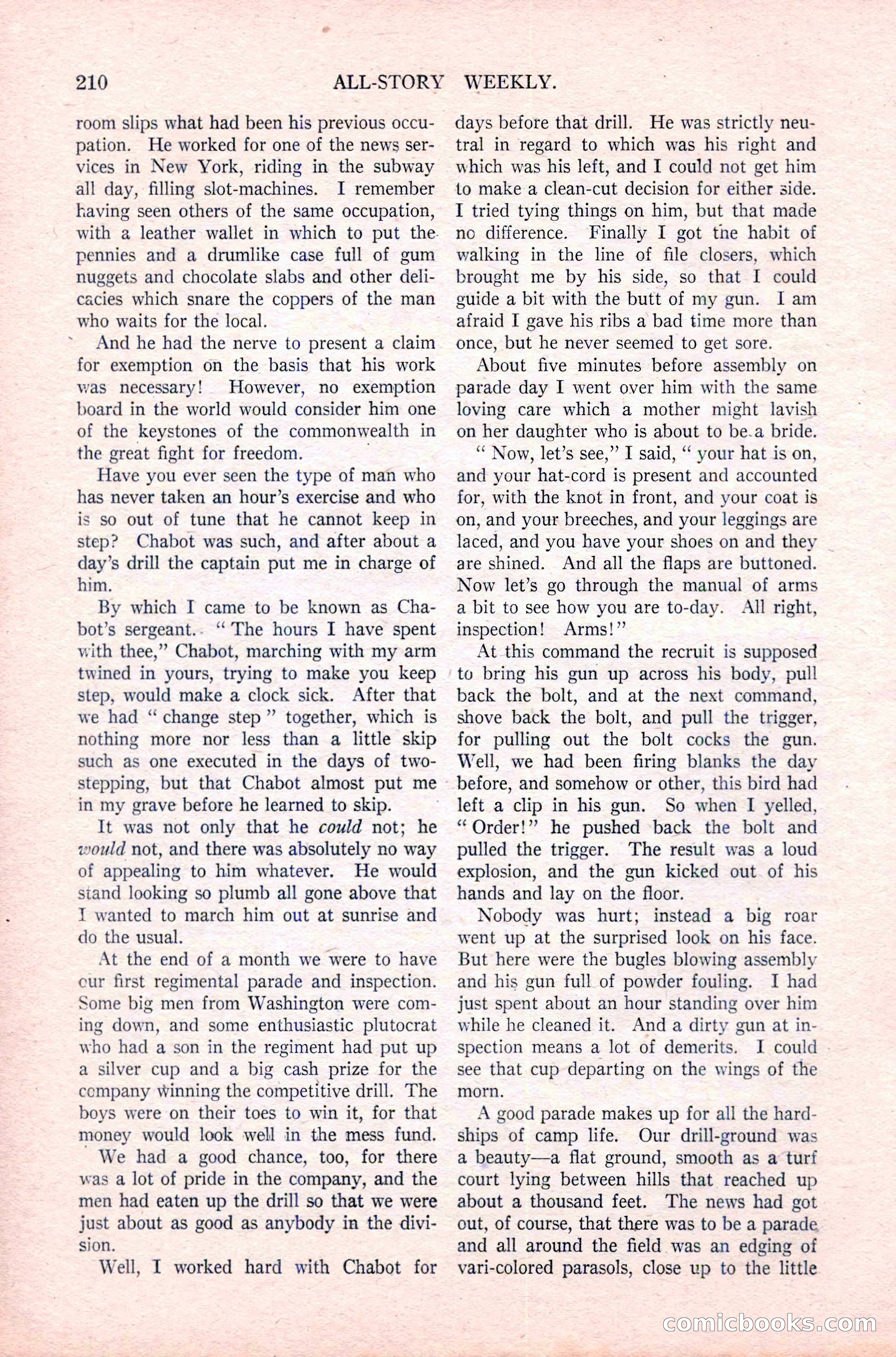 All-Story Weekly, December 29, 1917 — page 40 of 184