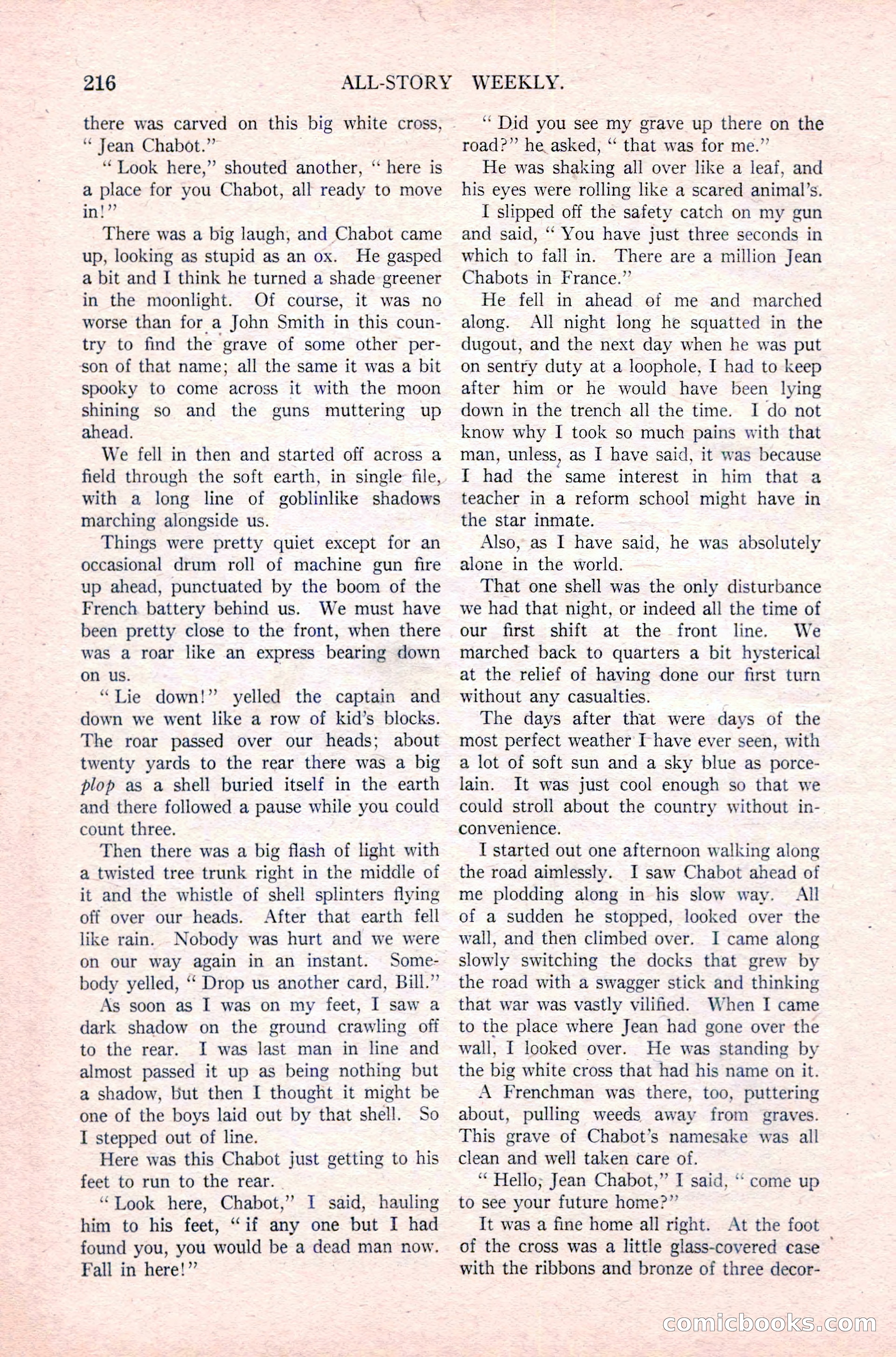 All-Story Weekly, December 29, 1917 — page 46 of 184