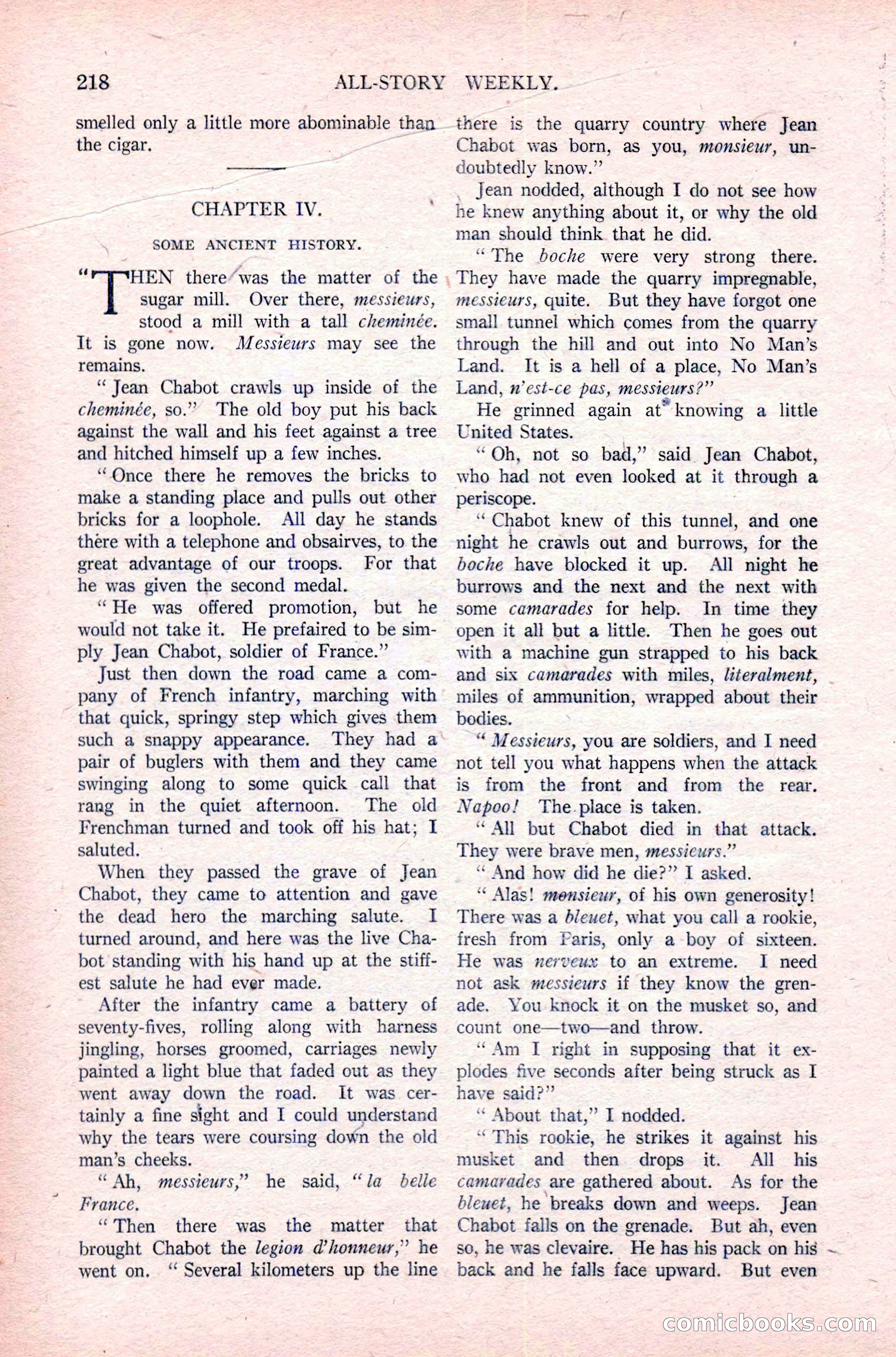 All-Story Weekly, December 29, 1917 — page 48 of 184