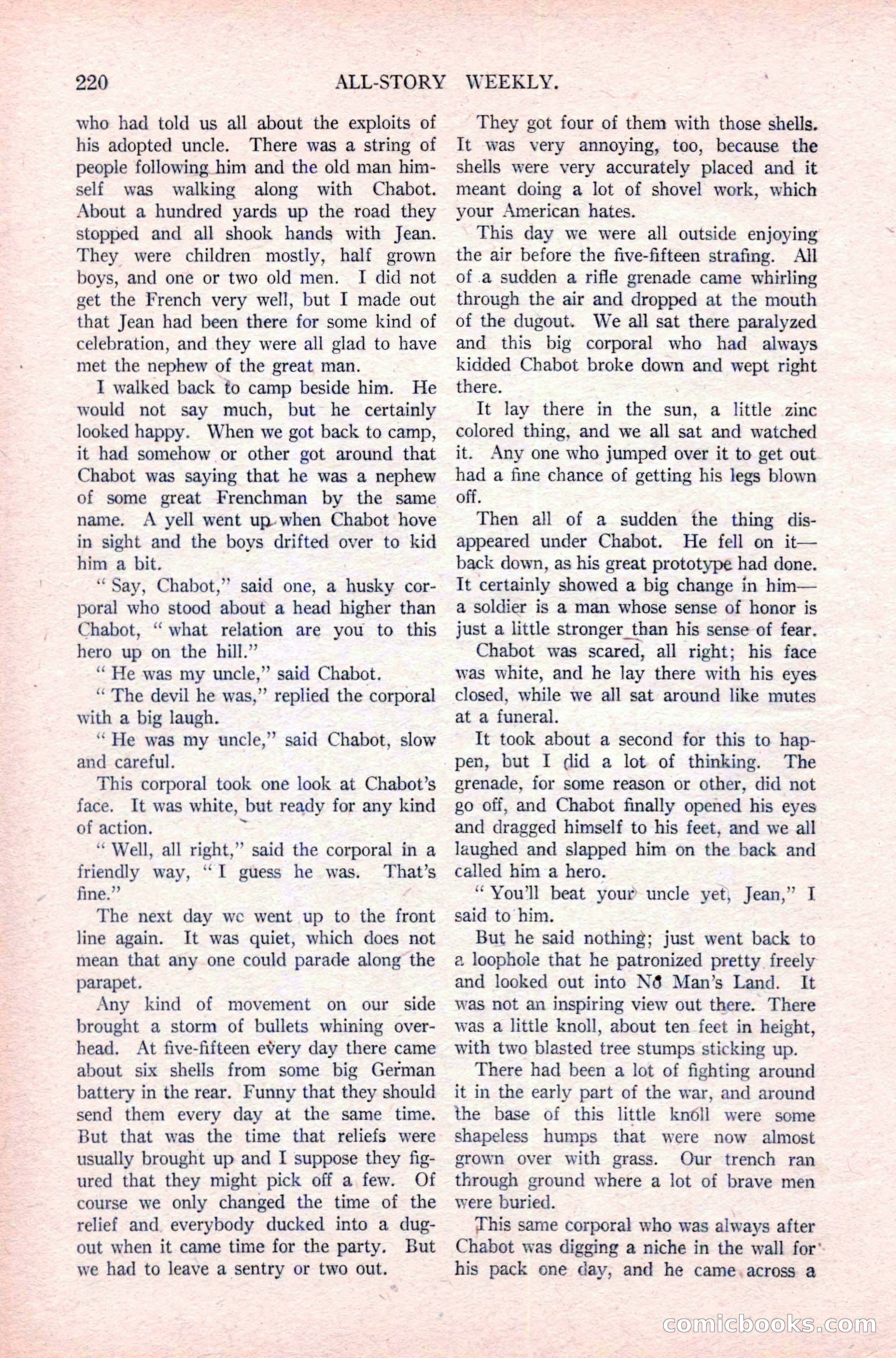 All-Story Weekly, December 29, 1917 — page 50 of 184