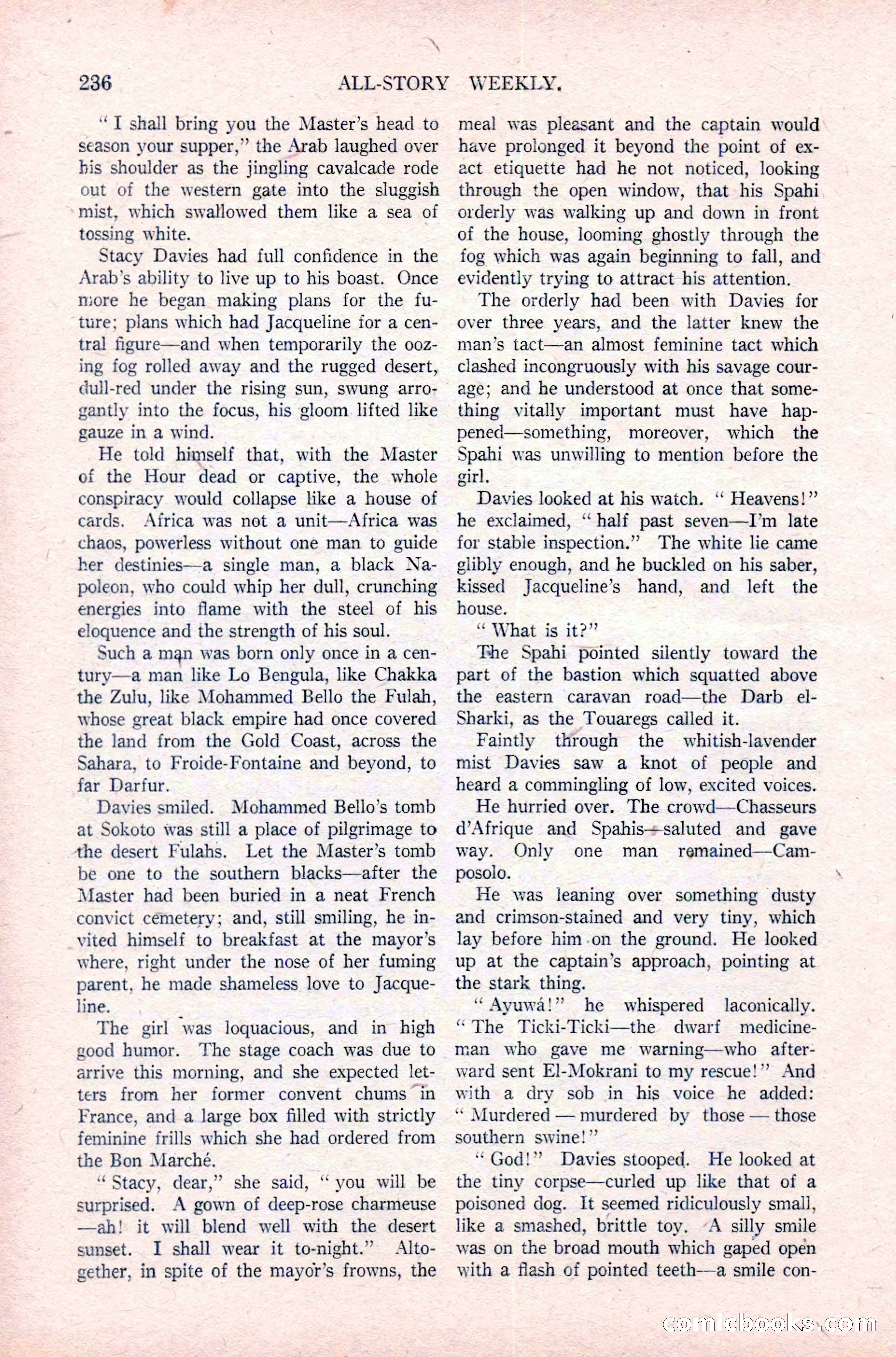 All-Story Weekly, December 29, 1917 — page 66 of 184