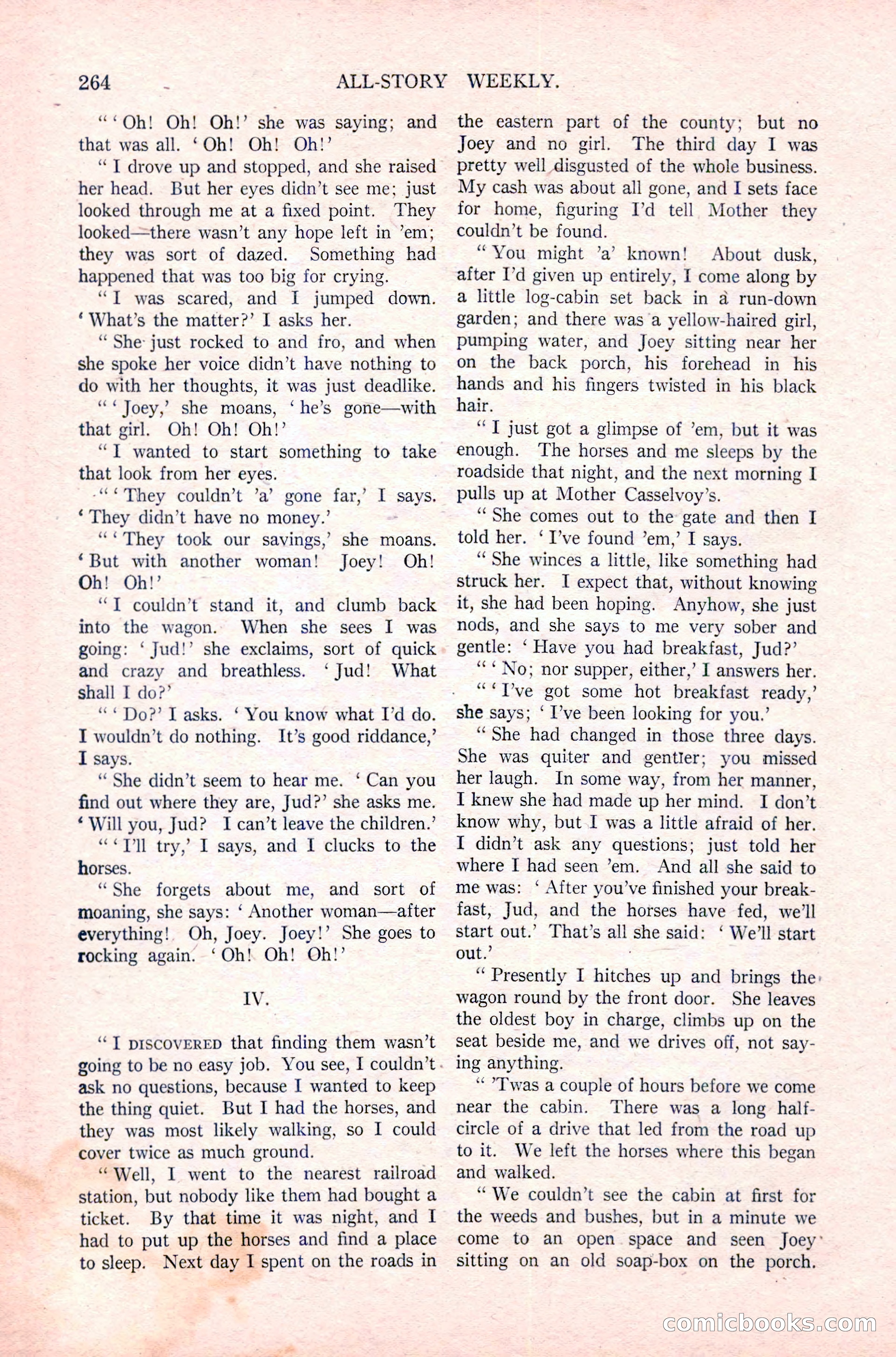 All-Story Weekly, December 29, 1917 — page 94 of 184