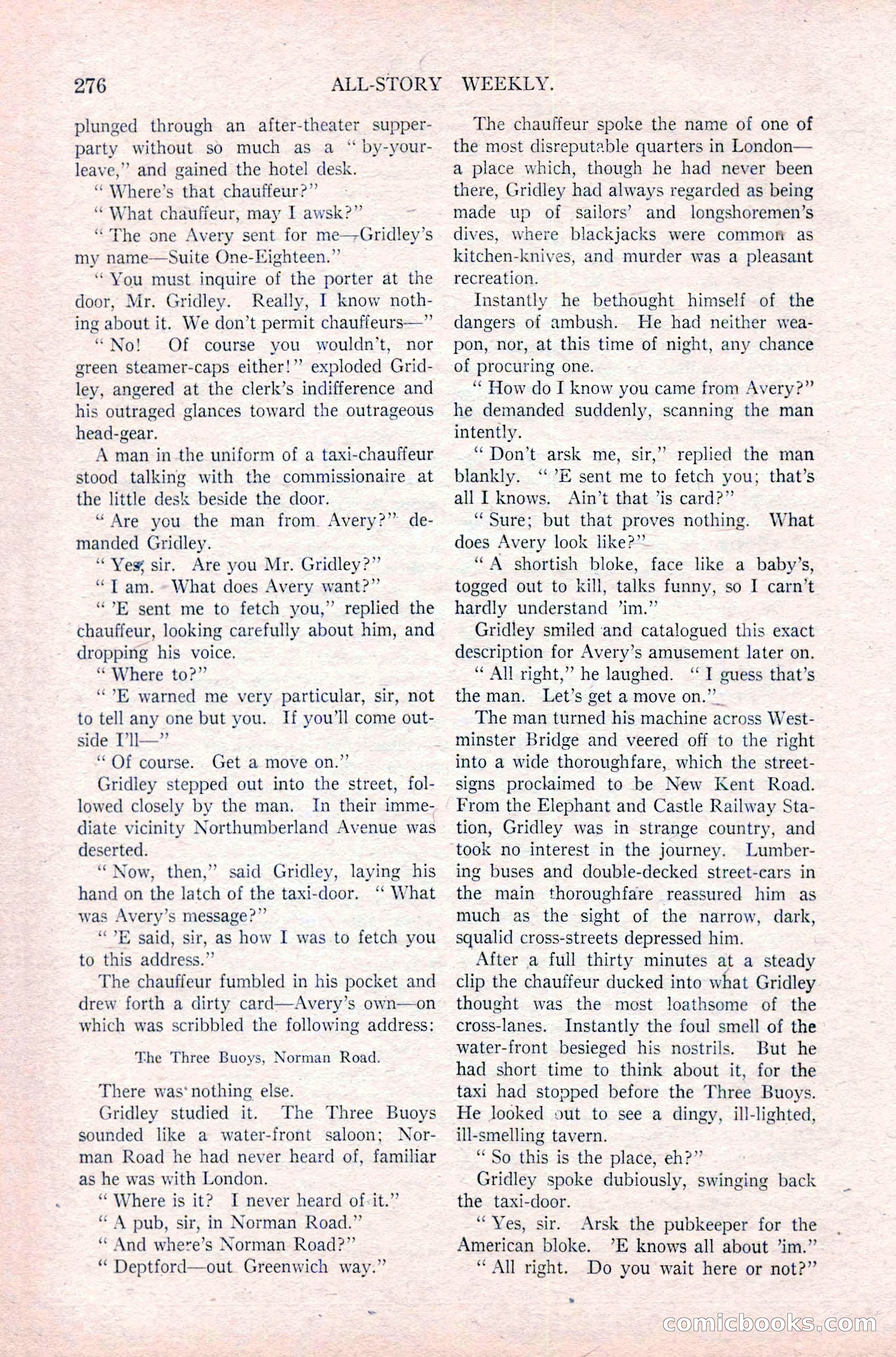 All-Story Weekly, December 29, 1917 — page 106 of 184