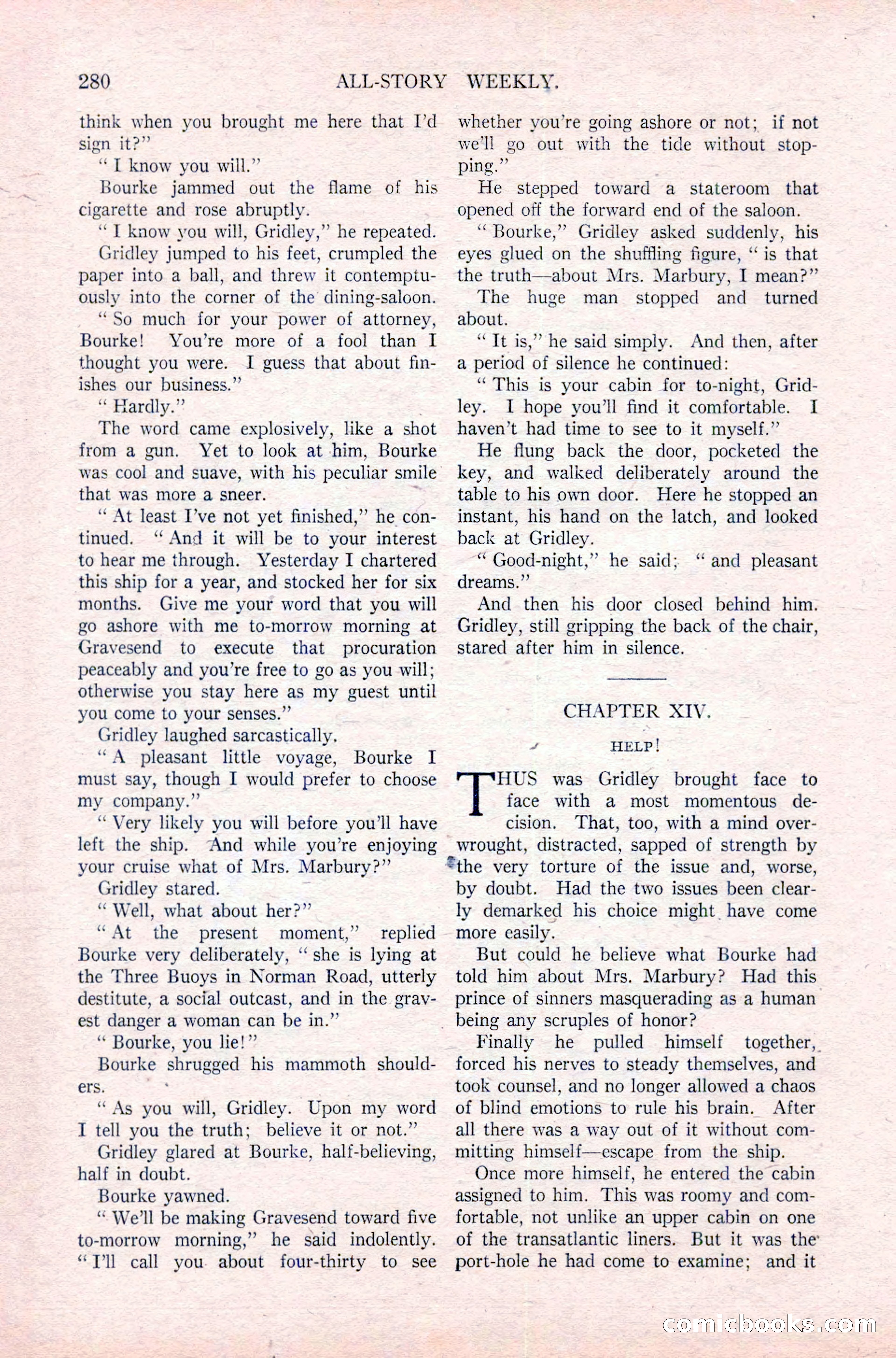 All-Story Weekly, December 29, 1917 — page 110 of 184