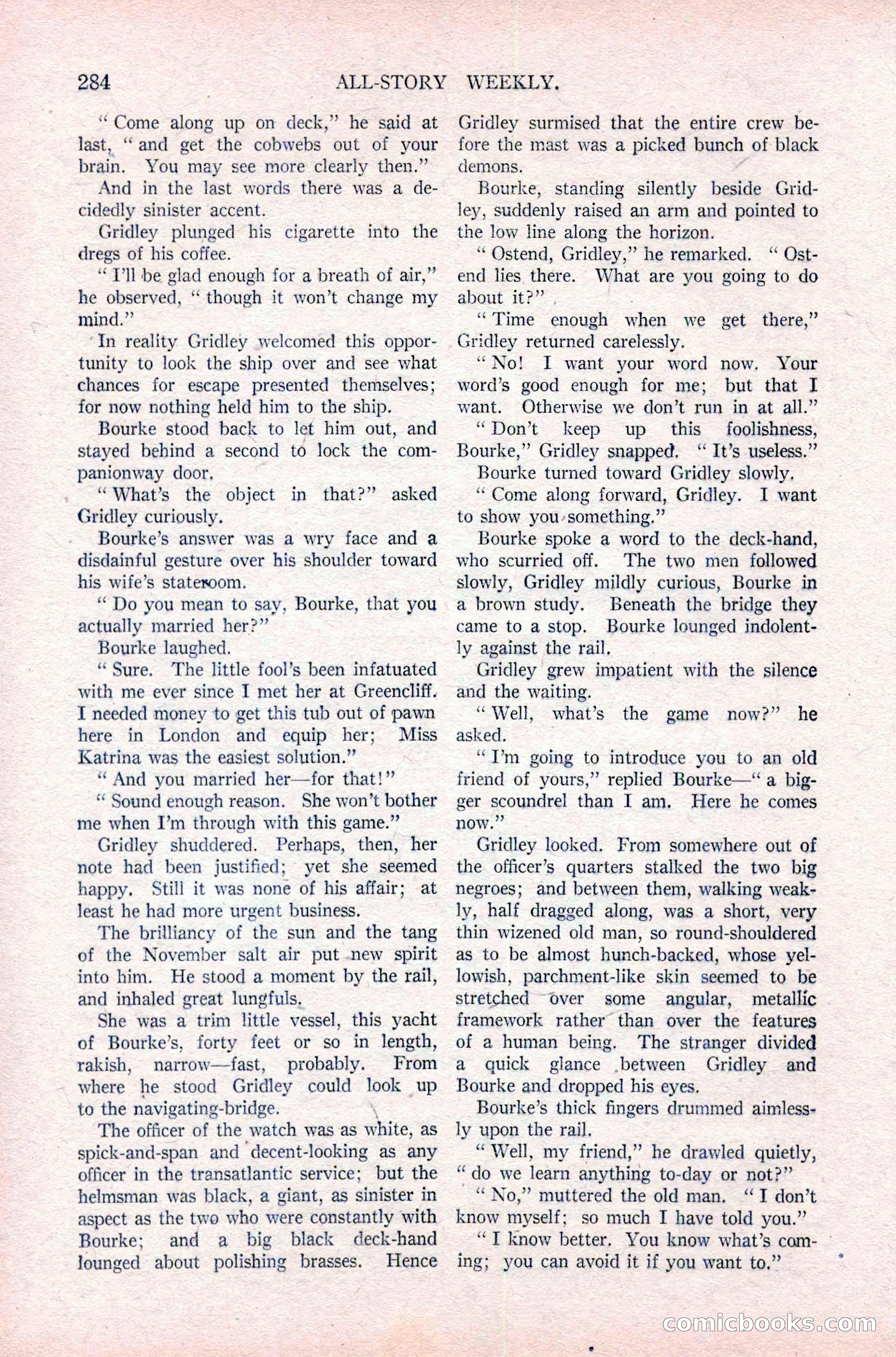 All-Story Weekly, December 29, 1917 — page 114 of 184
