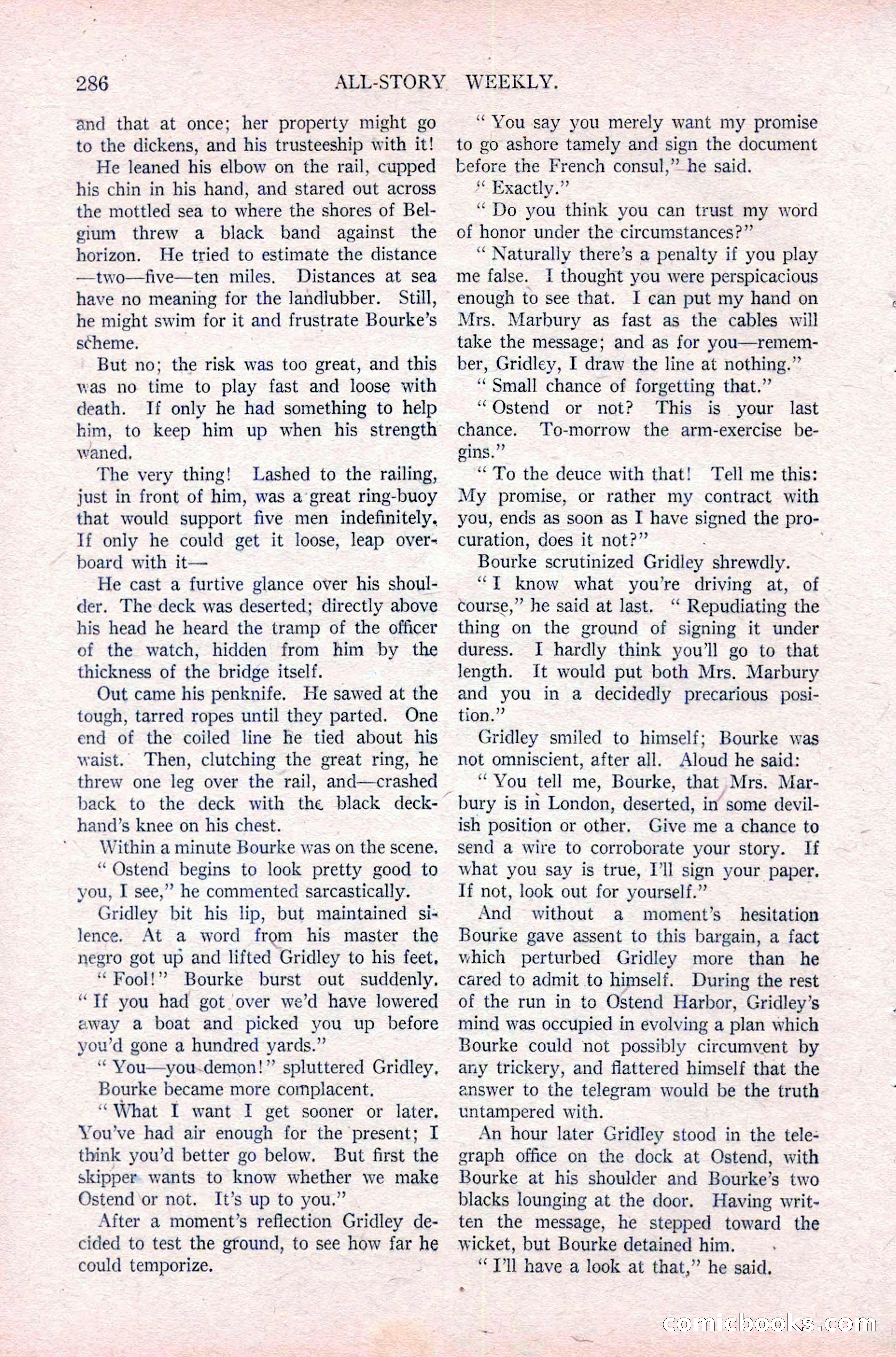 All-Story Weekly, December 29, 1917 — page 116 of 184