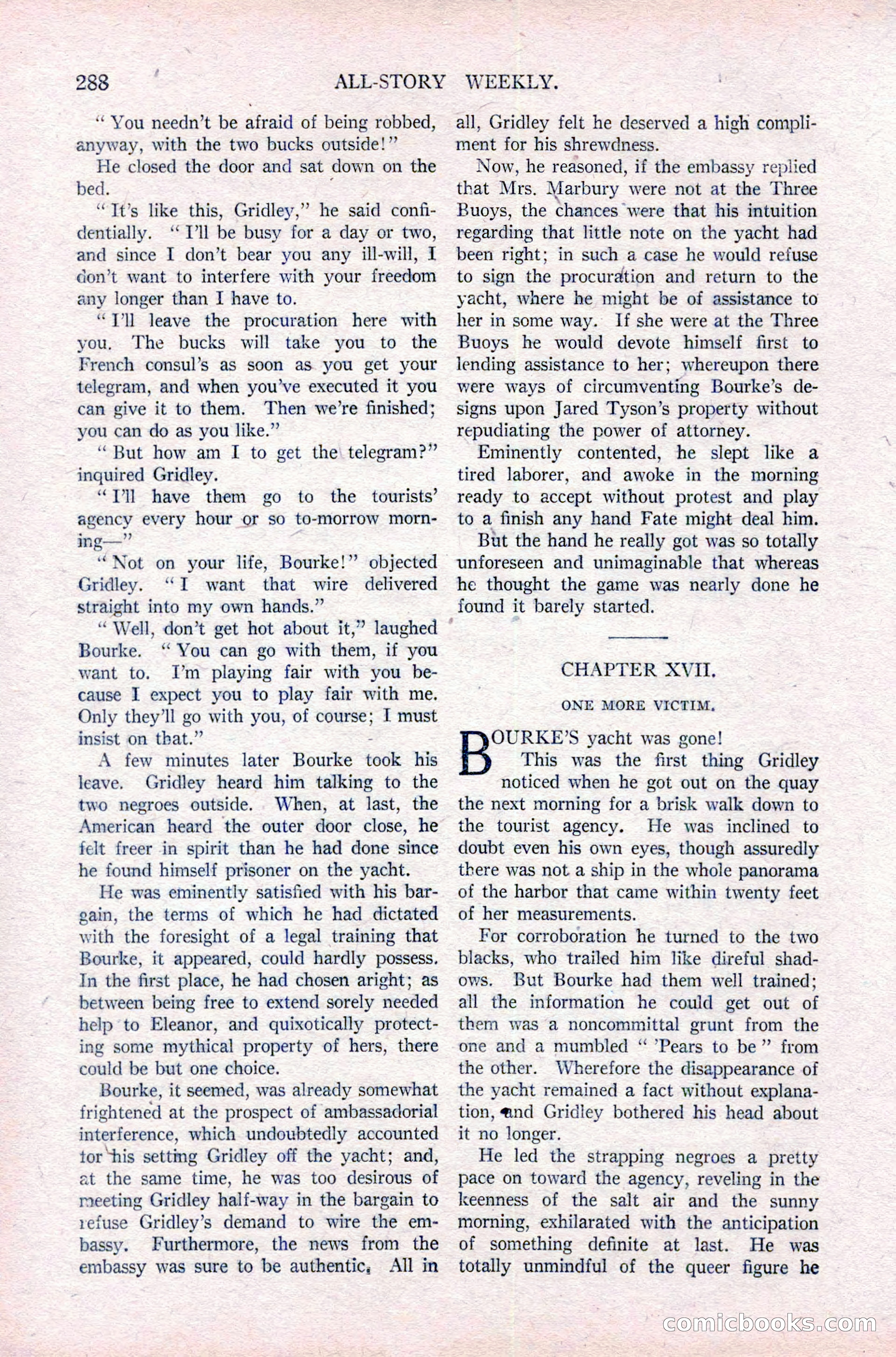All-Story Weekly, December 29, 1917 — page 118 of 184