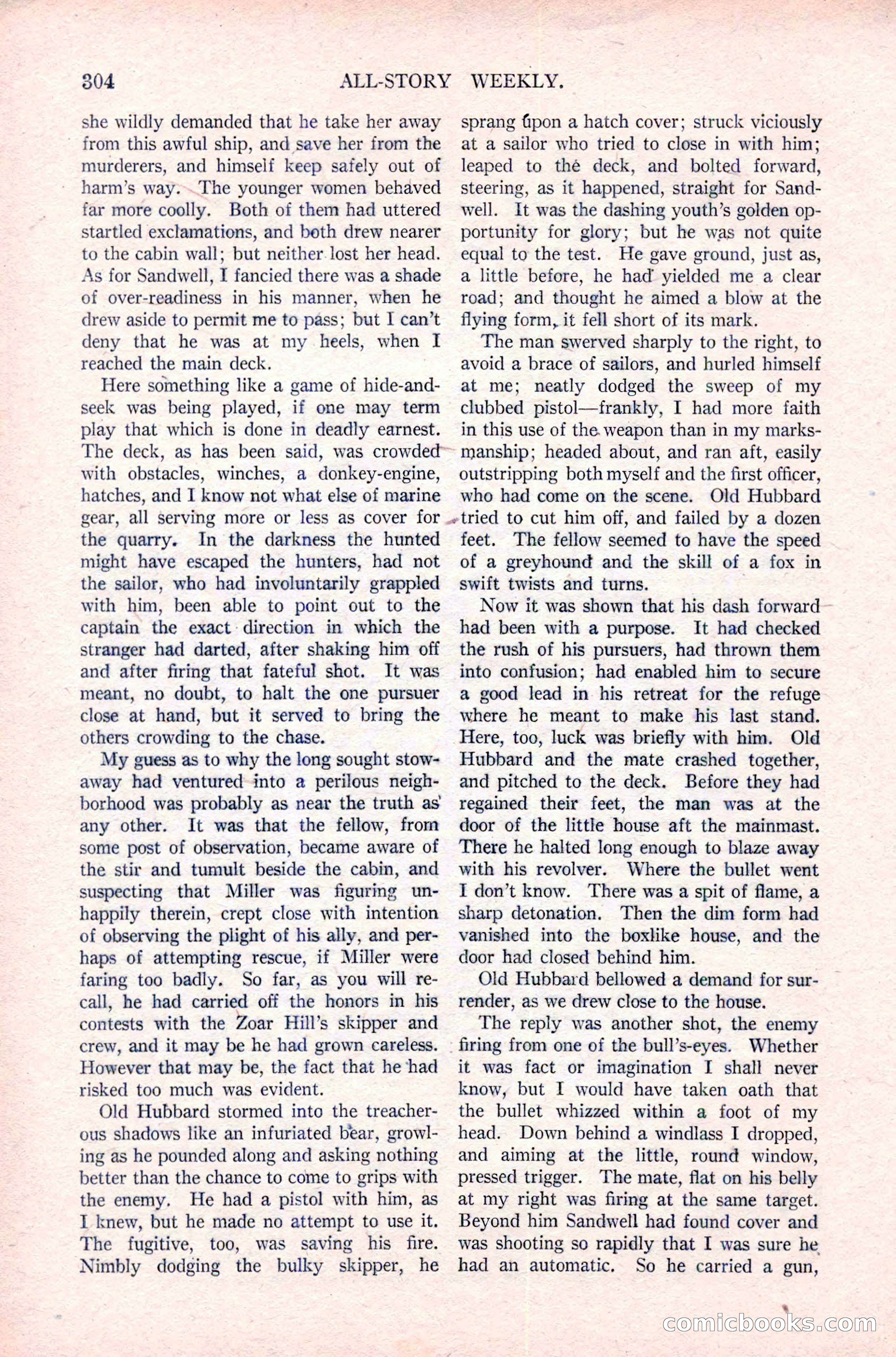 All-Story Weekly, December 29, 1917 — page 134 of 184