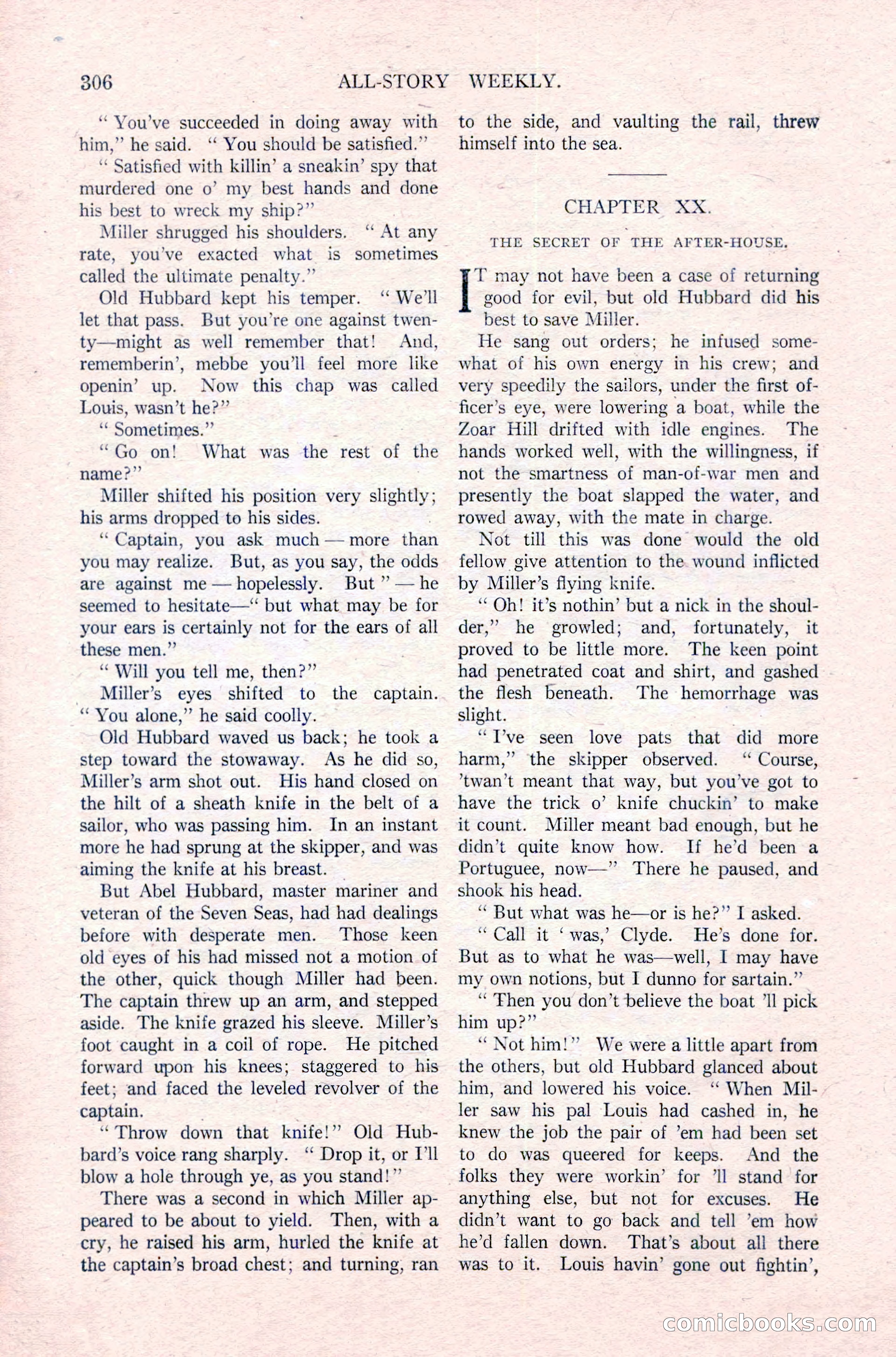 All-Story Weekly, December 29, 1917 — page 136 of 184