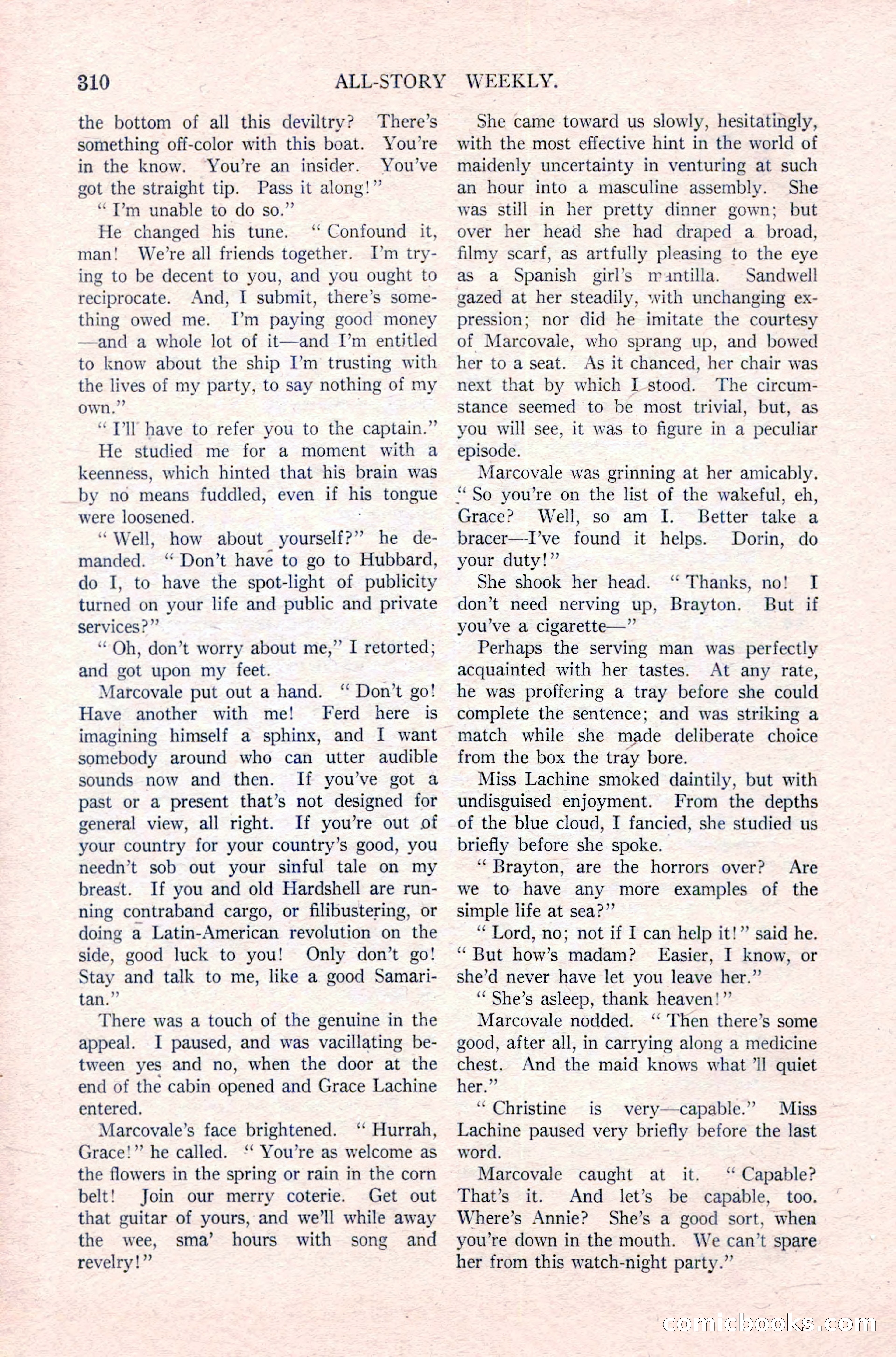 All-Story Weekly, December 29, 1917 — page 140 of 184