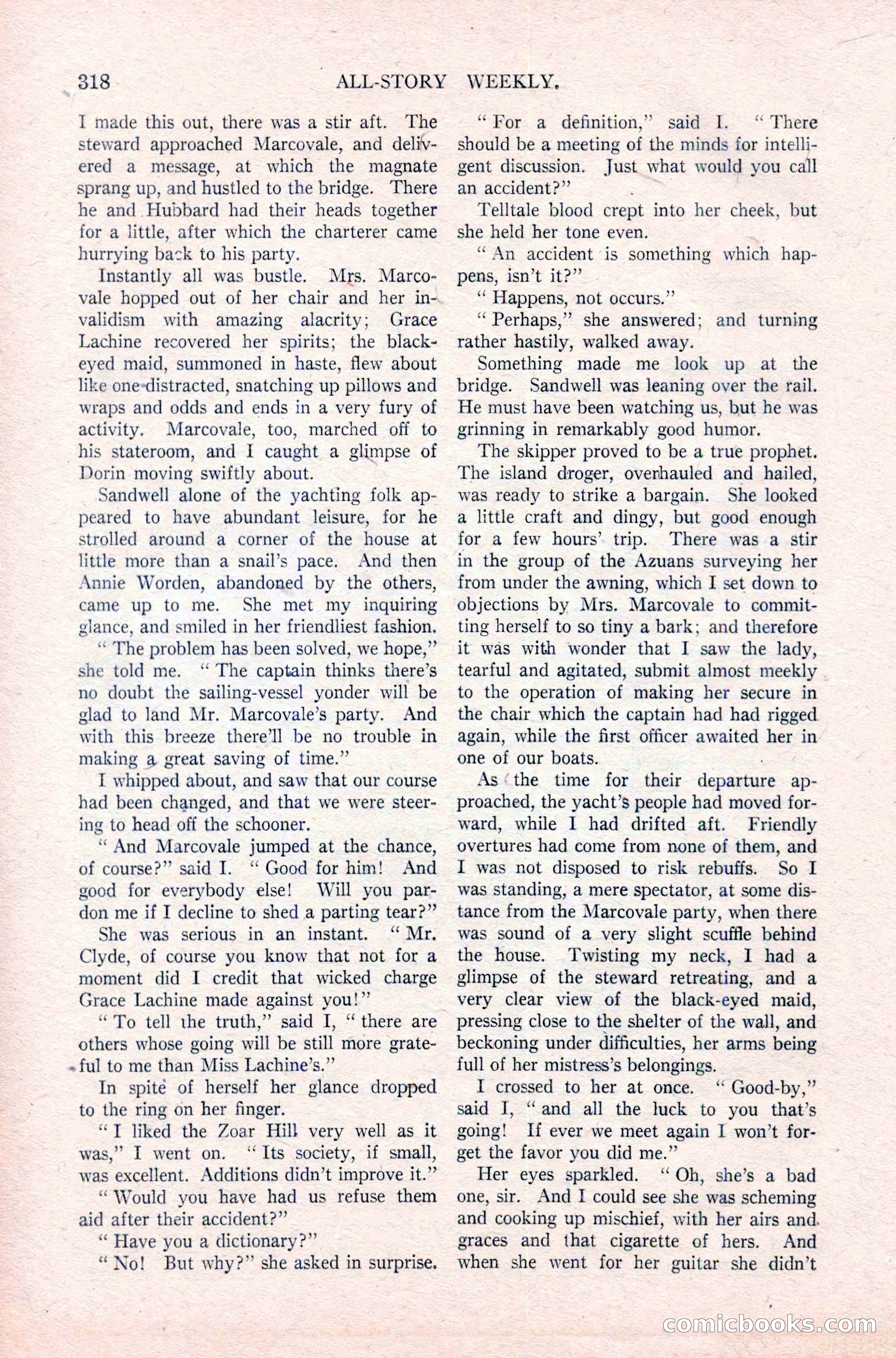 All-Story Weekly, December 29, 1917 — page 148 of 184