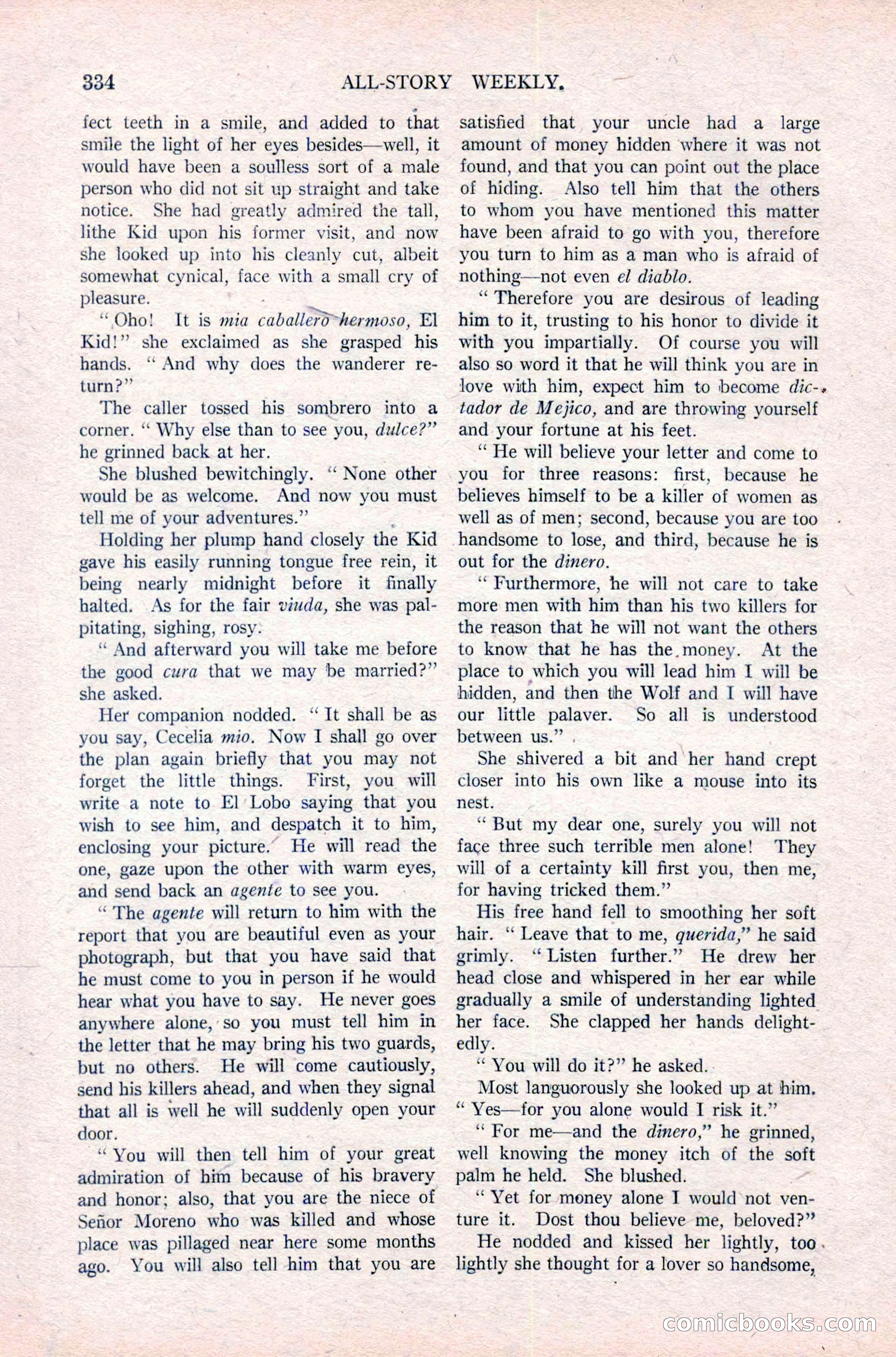 All-Story Weekly, December 29, 1917 — page 164 of 184