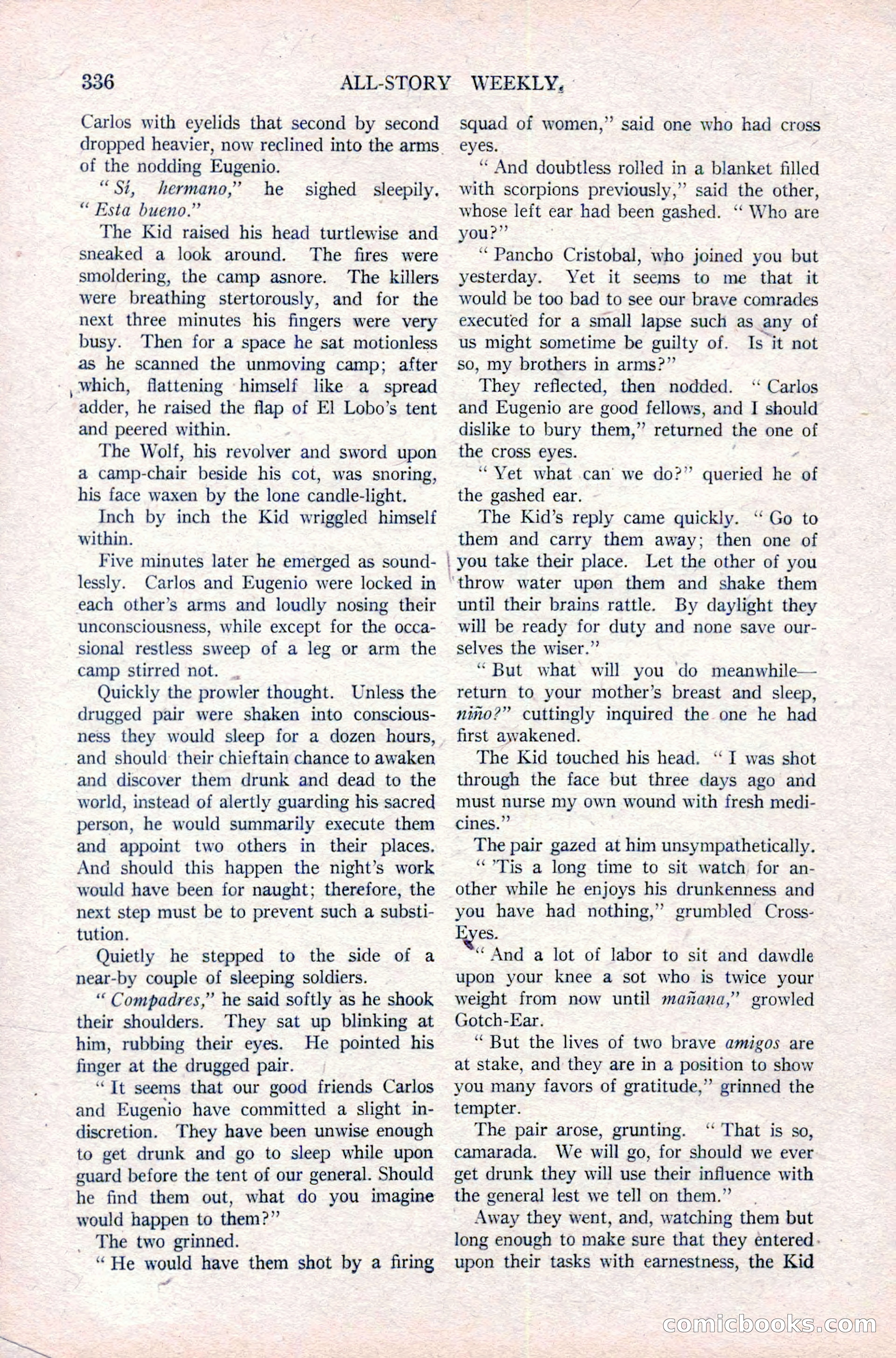All-Story Weekly, December 29, 1917 — page 166 of 184